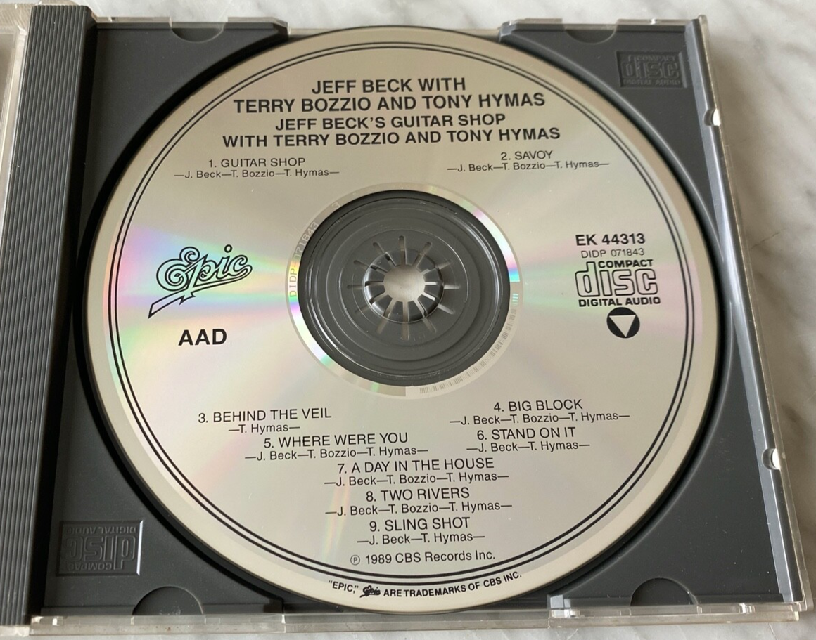 Jeff Beck – Jeff Beck's Guitar Shop With Terry Bozzio And Tony Hymas