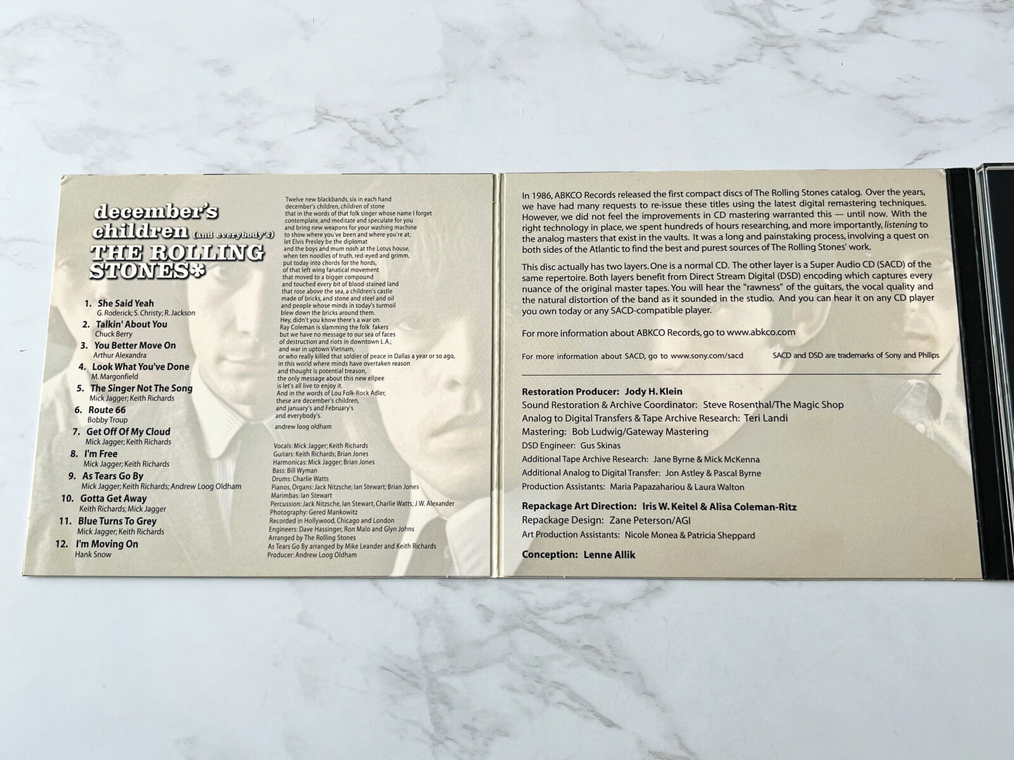 The Rolling Stones – December's Children (2002) [JAPAN PRESS]