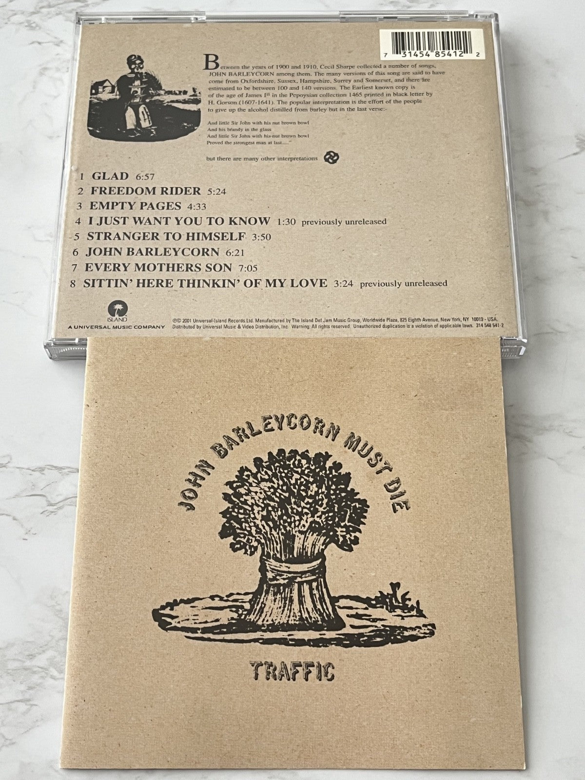 Traffic – John Barleycorn Must Die (2001)