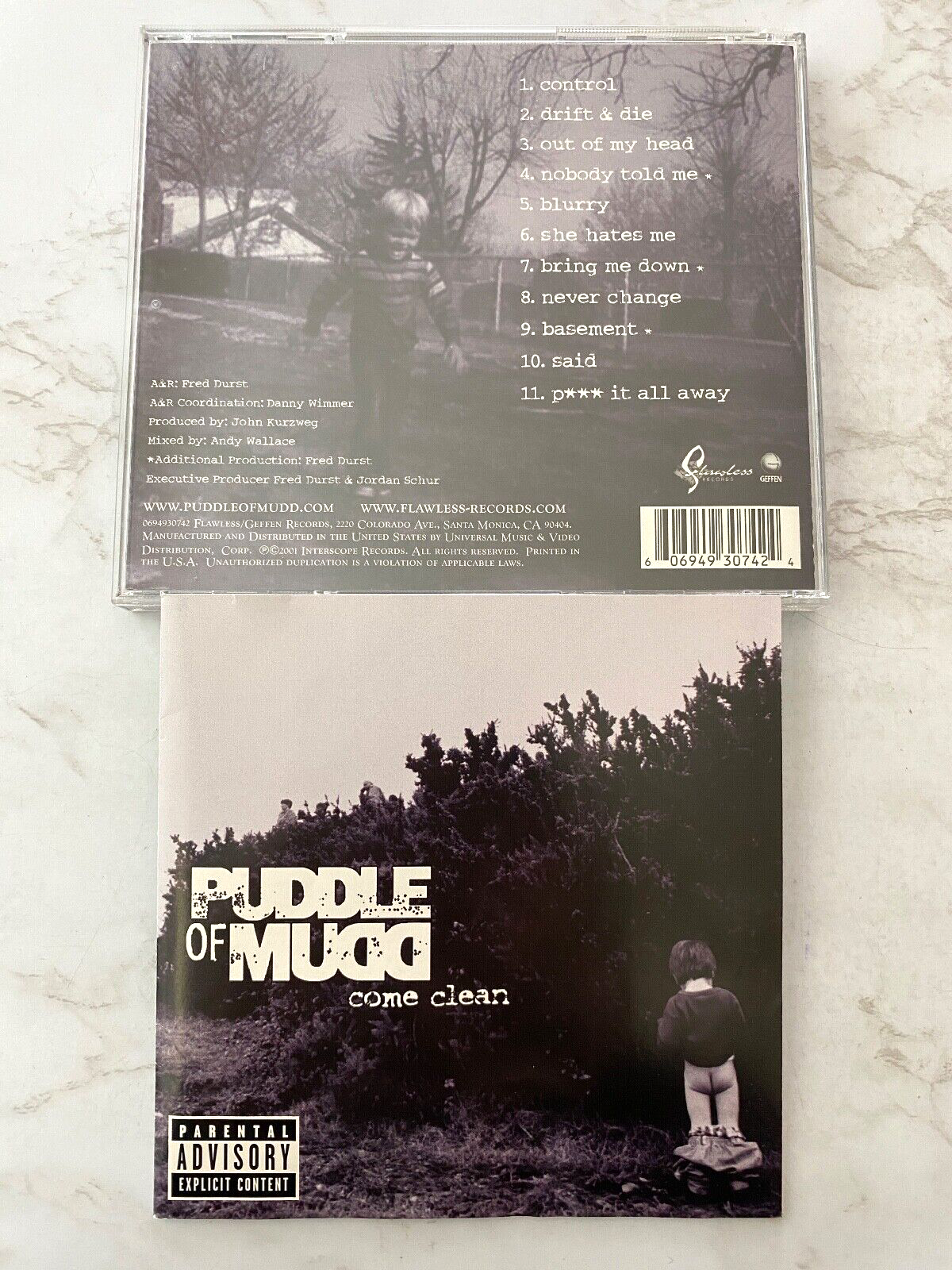 Puddle Of Mudd – Come Clean (2001)