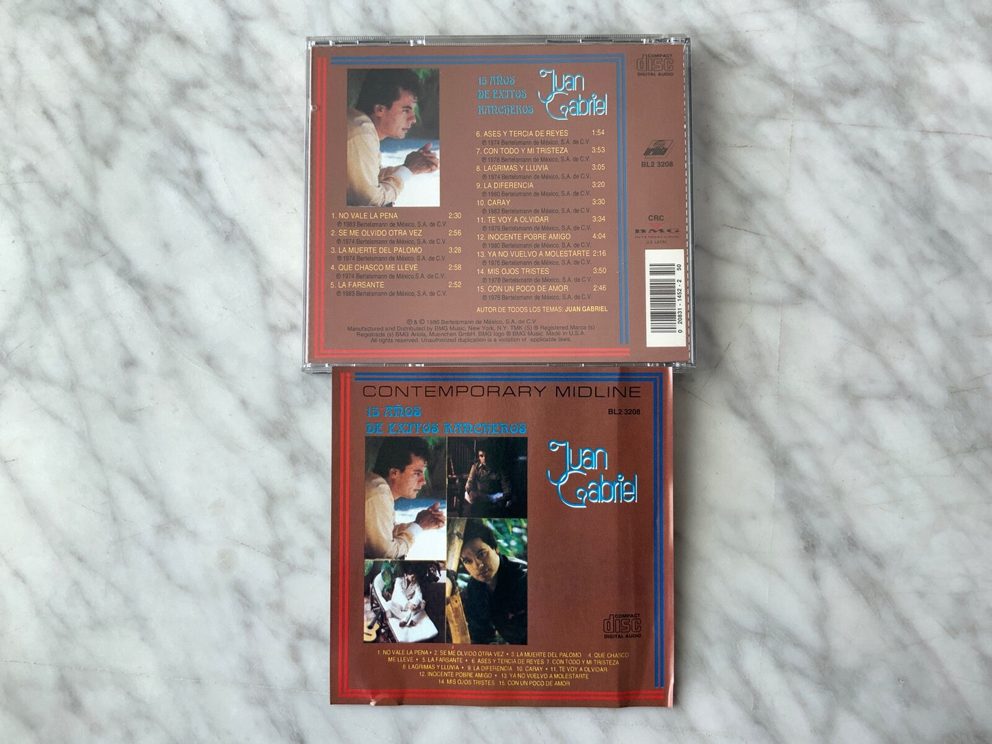 Juan Gabriel – 15 Años De Exitos Rancheros (1986)