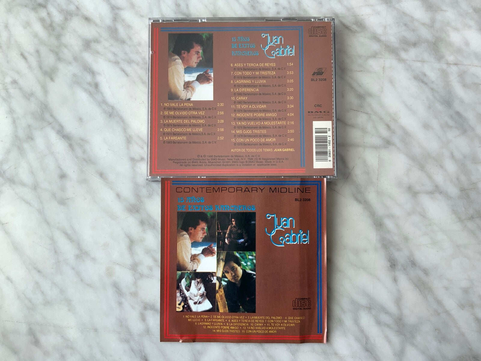 Juan Gabriel – 15 Años De Exitos Rancheros (1986)