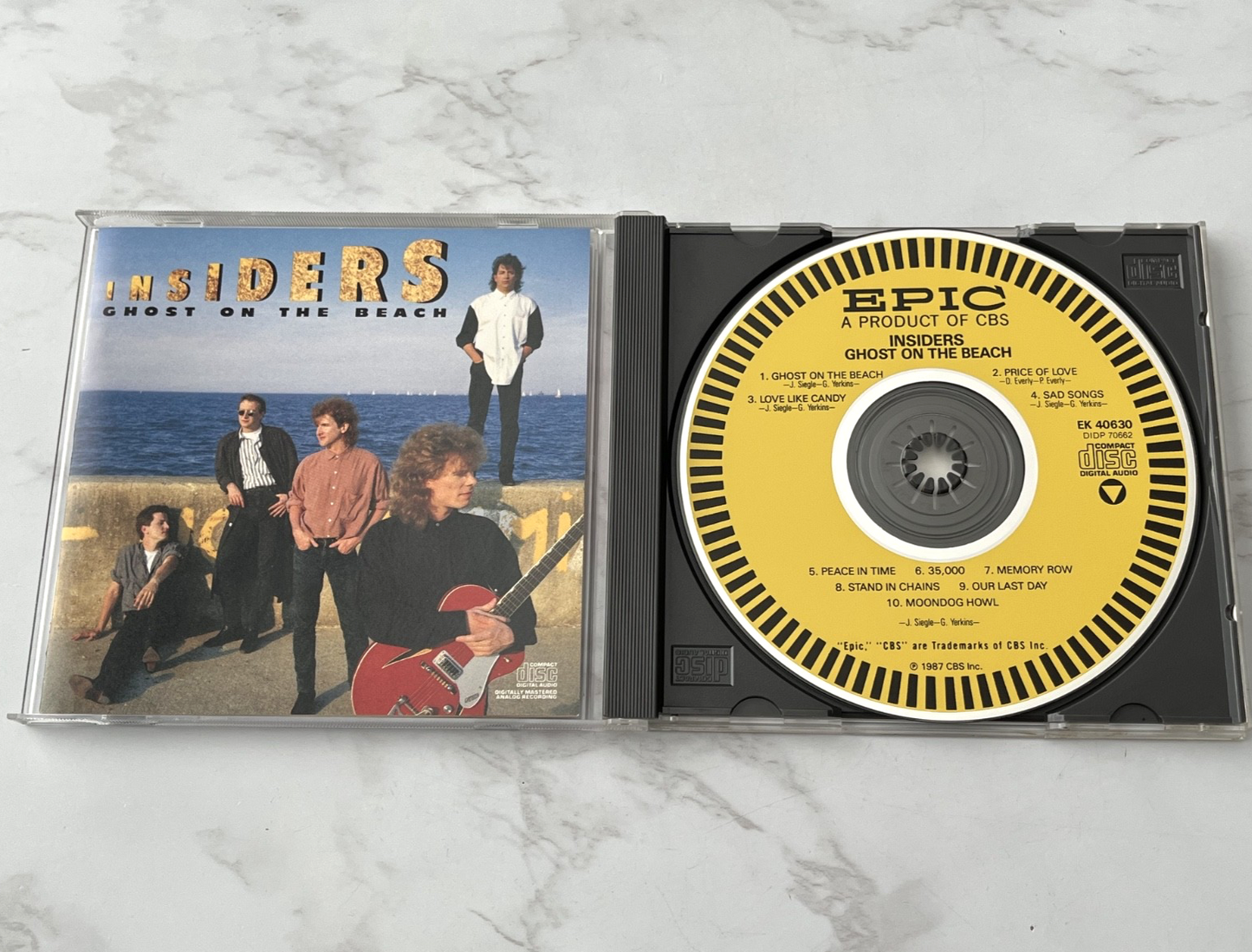 Insiders – Ghost On The Beach (1987)