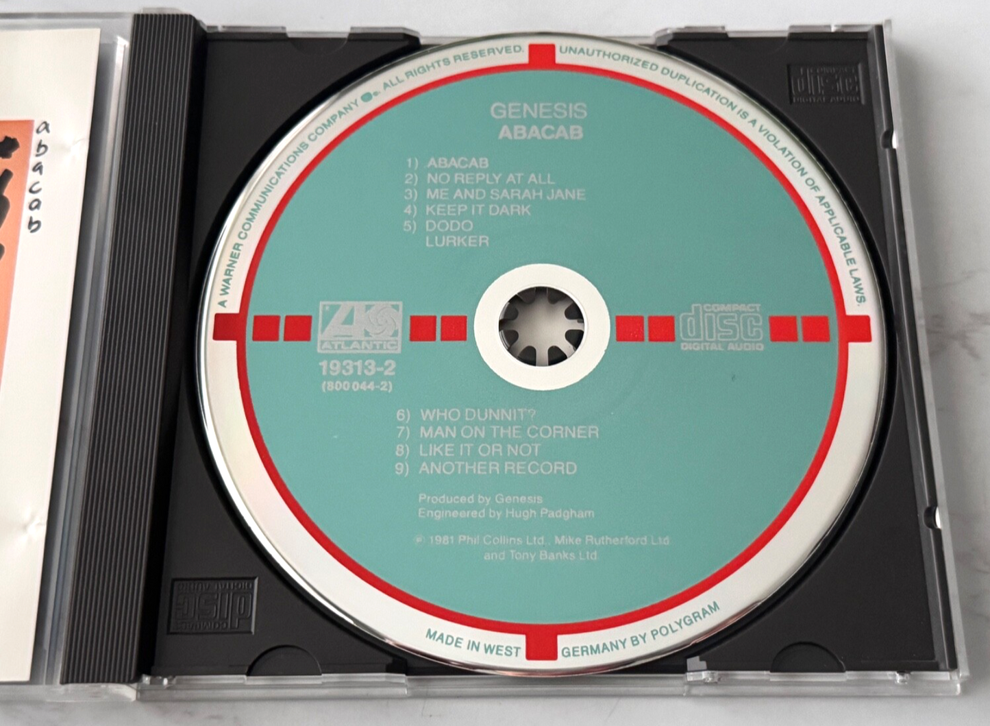 Genesis – Abacab (1983) [GERMAN PRESS]