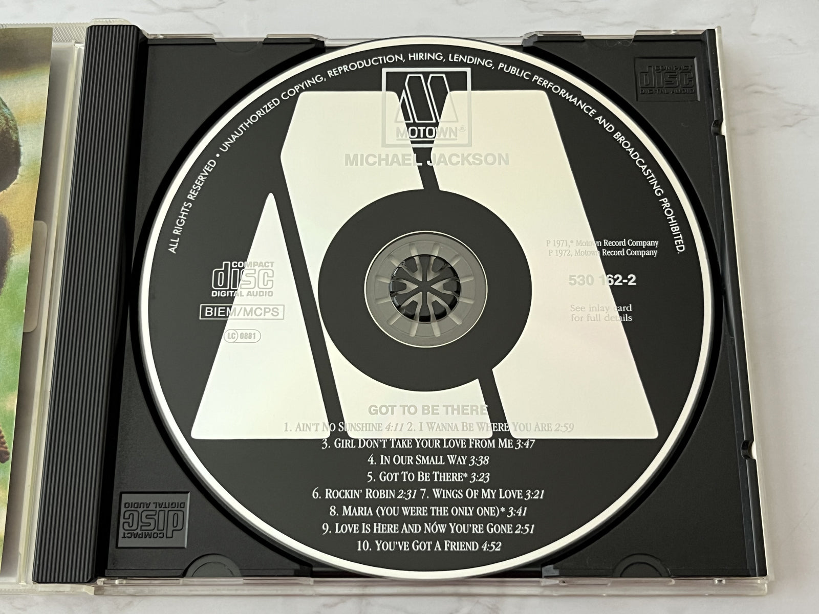 Michael Jackson – Got To Be There (1993) [GERMAN PRESS]