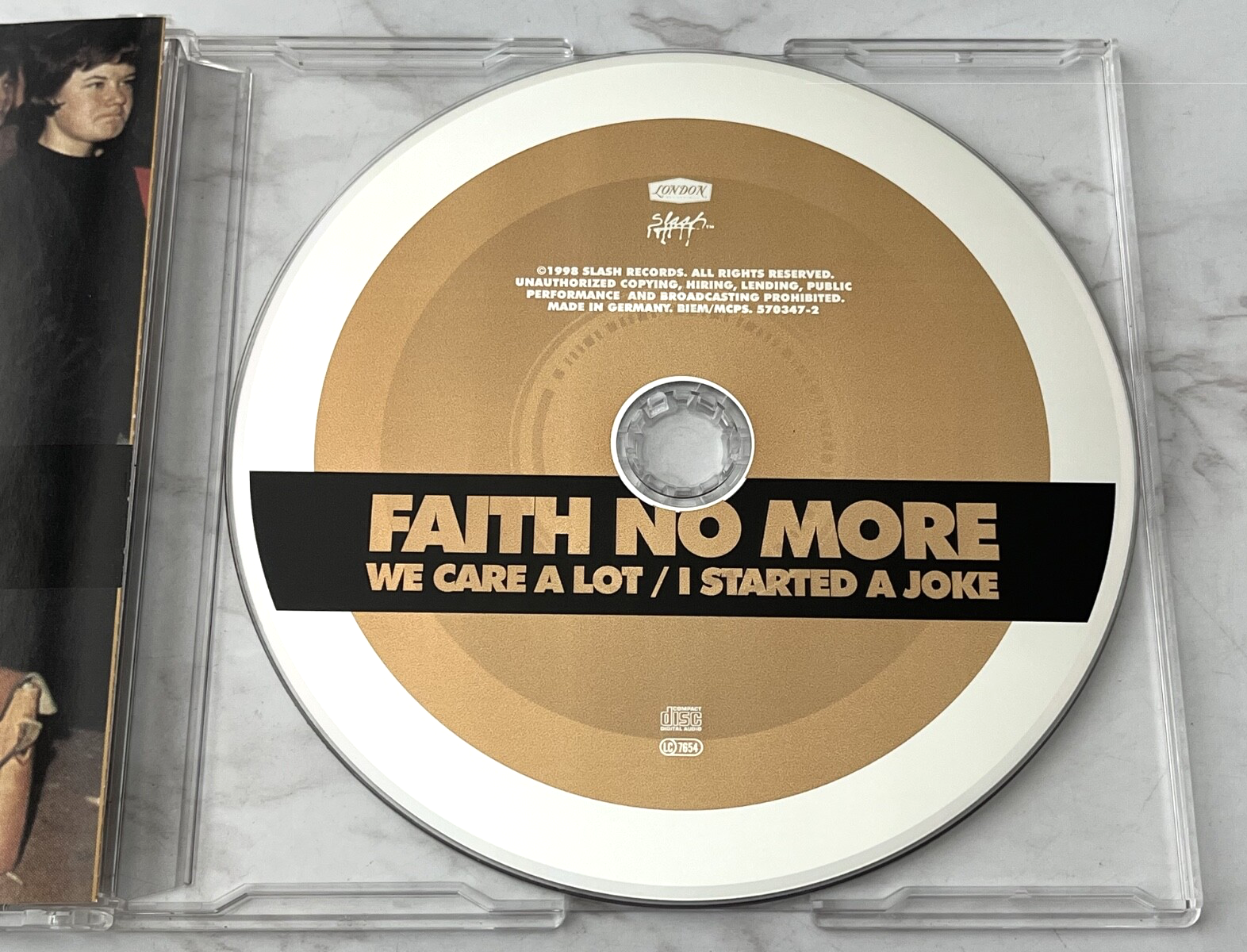 Faith No More – We Care A Lot/I Started A Joke (1998) [GERMAN PRESS]