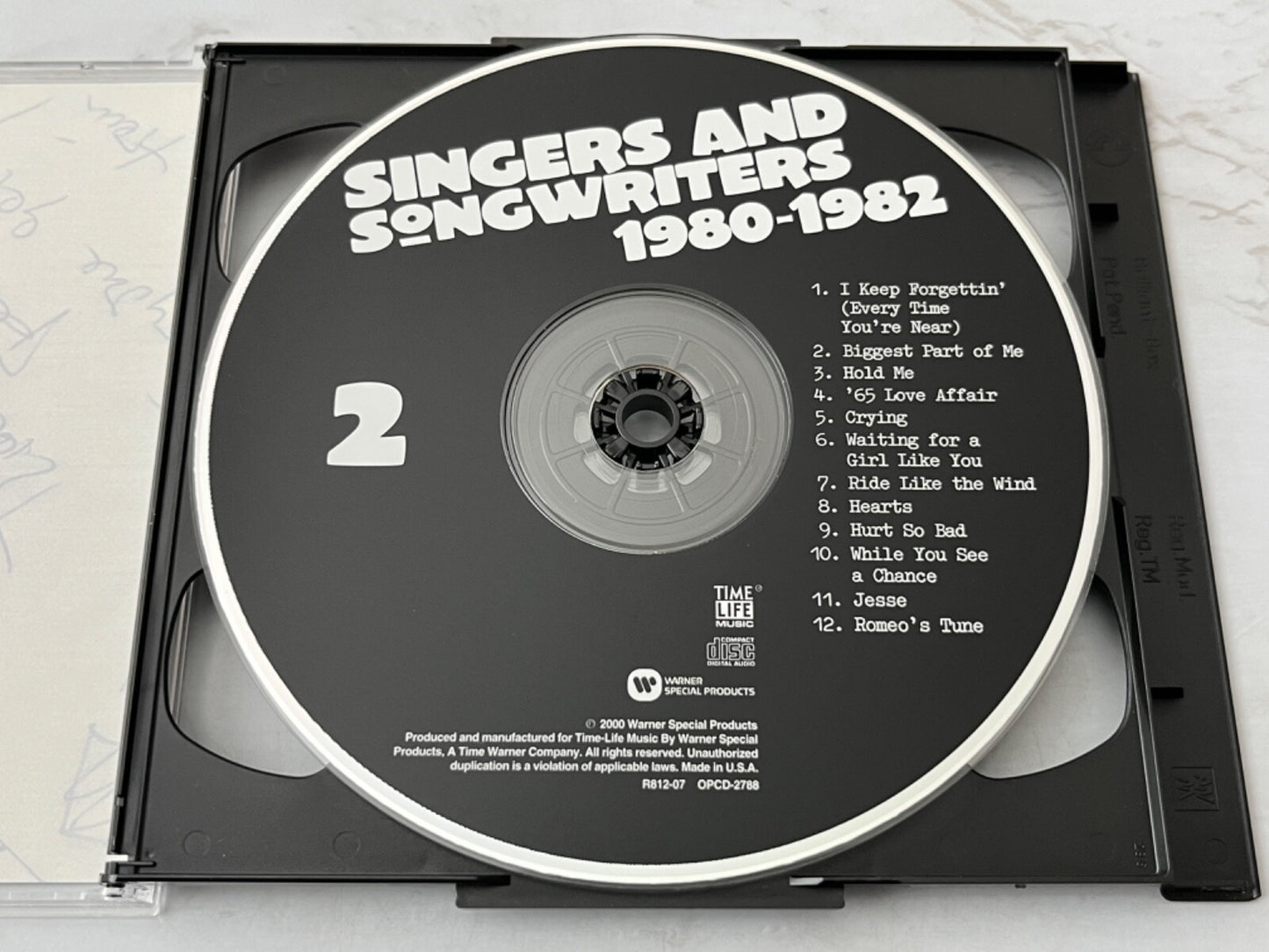 America, Linda Ronstadt, Paul Simon, Various – Time Life Singers And Songwriters 1980-1982 2 (2000)