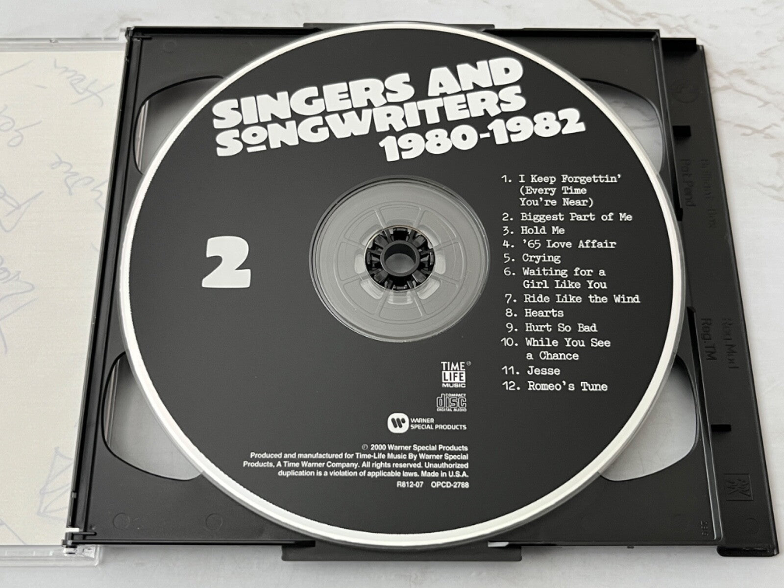 America, Linda Ronstadt, Paul Simon, Various – Time Life Singers And Songwriters 1980-1982 2 (2000)