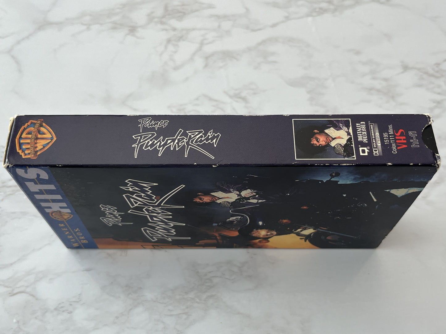 Prince Purple Rain VHS 1984 Warner 15195 Let's Go Crazy, When Doves Cry (1984)