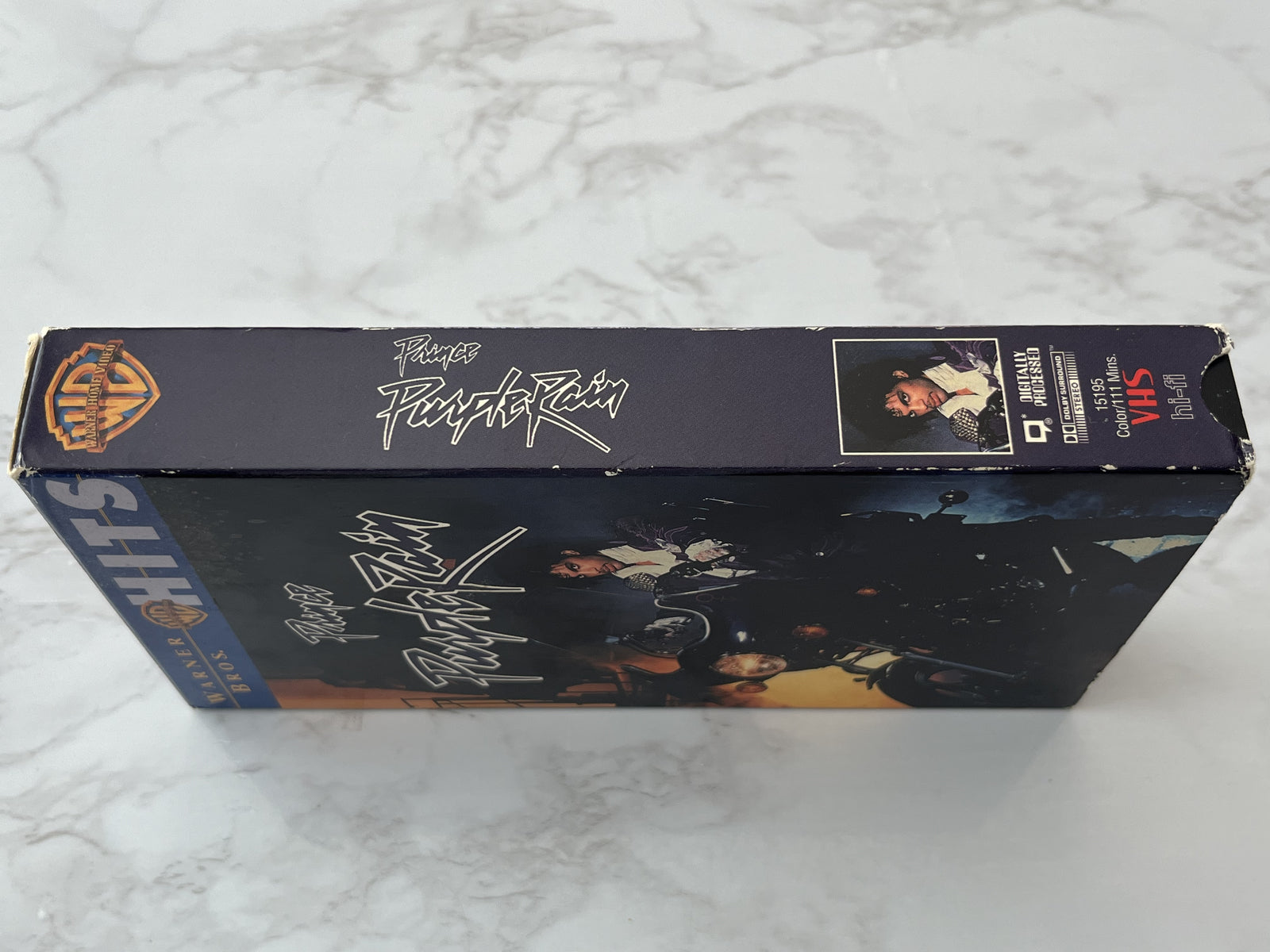 Prince Purple Rain VHS 1984 Warner 15195 Let's Go Crazy, When Doves Cry (1984)