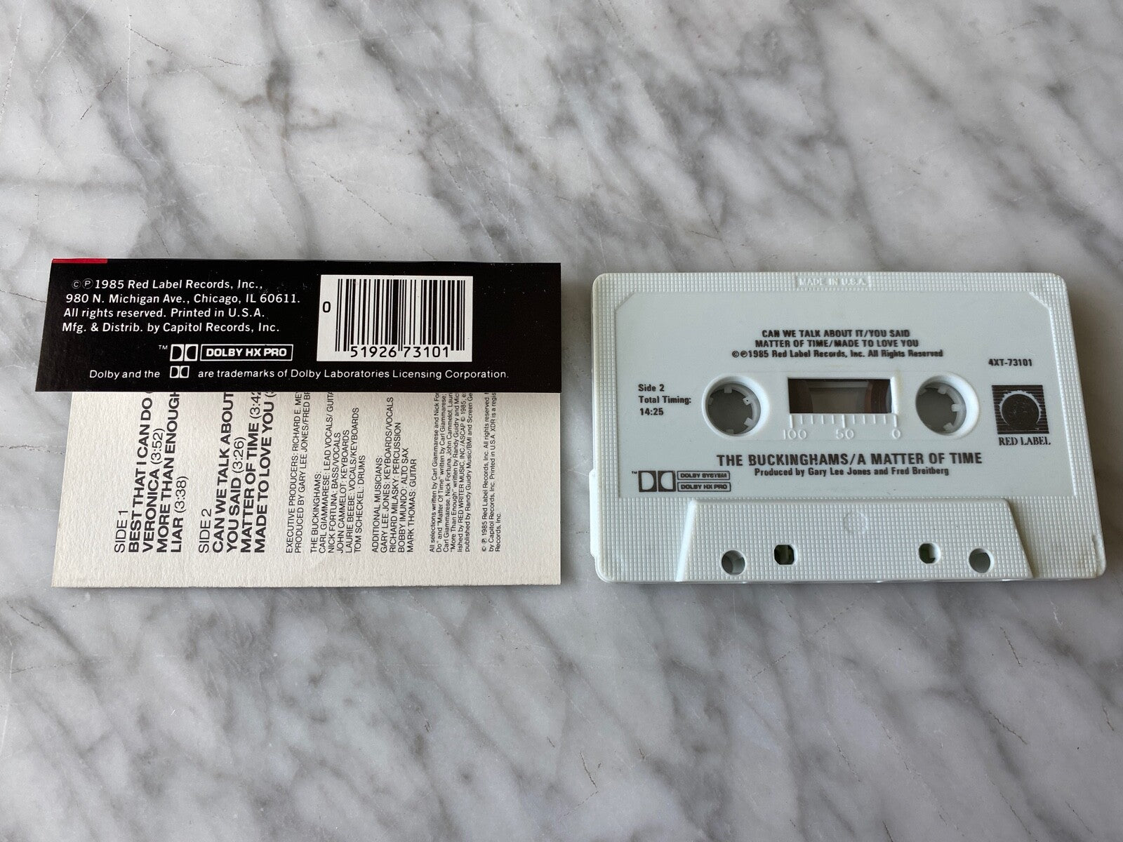 The Buckinghams – A Matter Of Time (1985)