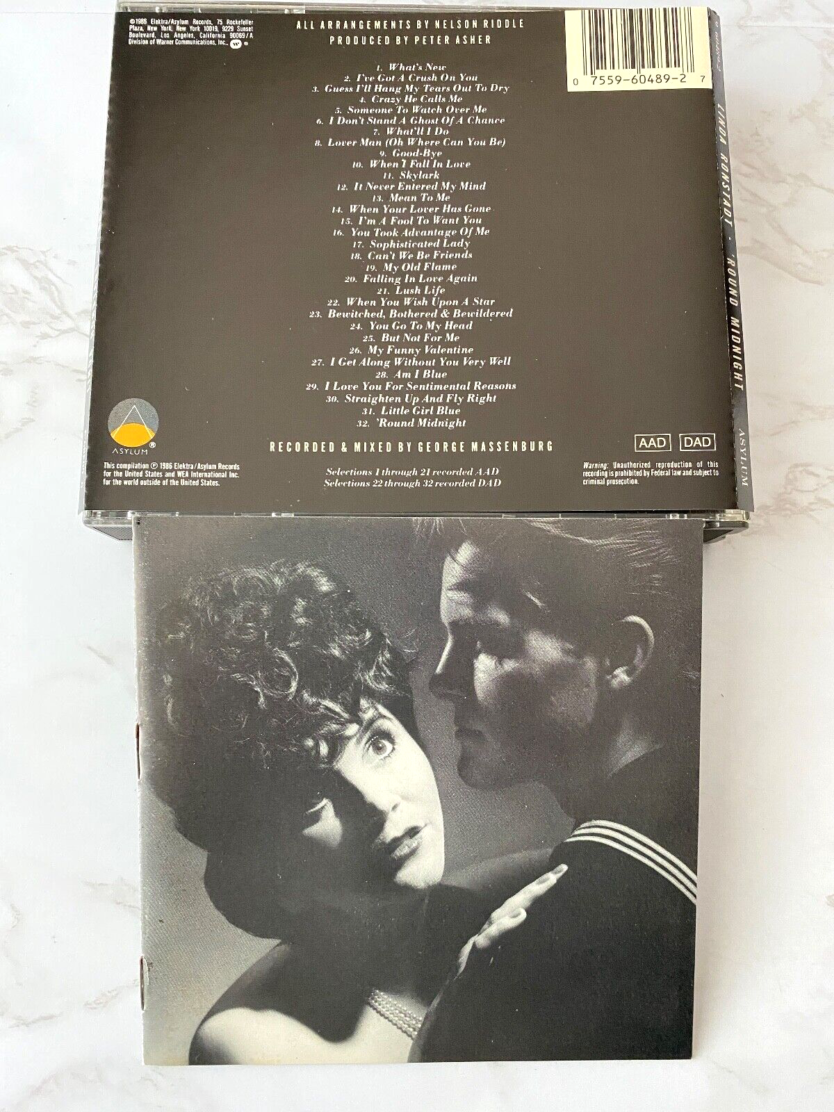Linda Ronstadt – Round Midnight (1986) [JAPAN PRESS]
