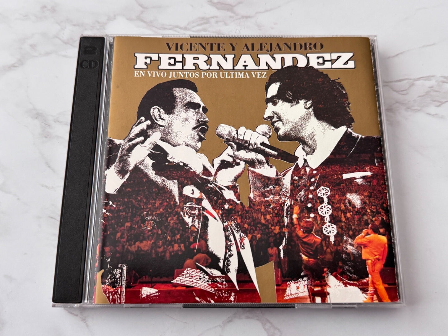 Alejandro Fernandez, Vicente Fernandez – Vicente Y Alejandro Fernandez En Vivo Juntos Por Ultima Vez 2 (2003)