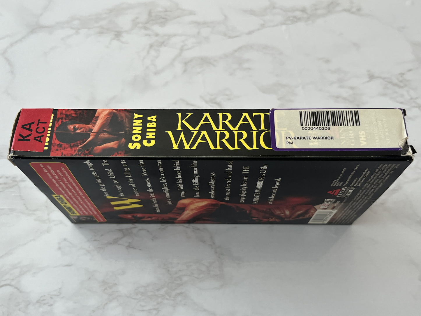 Karate Warrior VHS 1999 Hong Kong Connection HKC0045 Sonny Chiba, Kung Fu (1999)