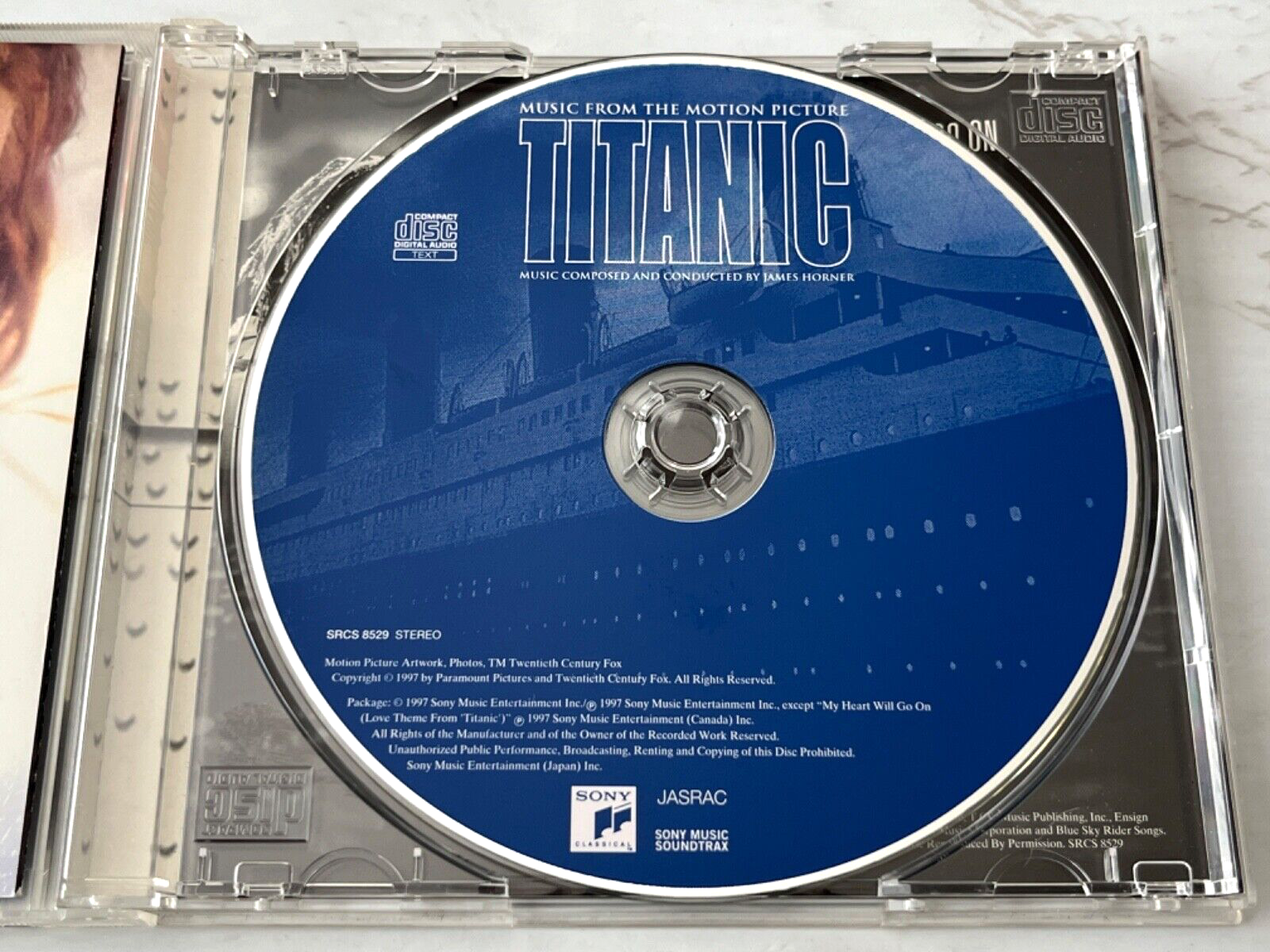 James Horner – Titanic Music From The Motion Picture (1997) [JAPAN PRESS]
