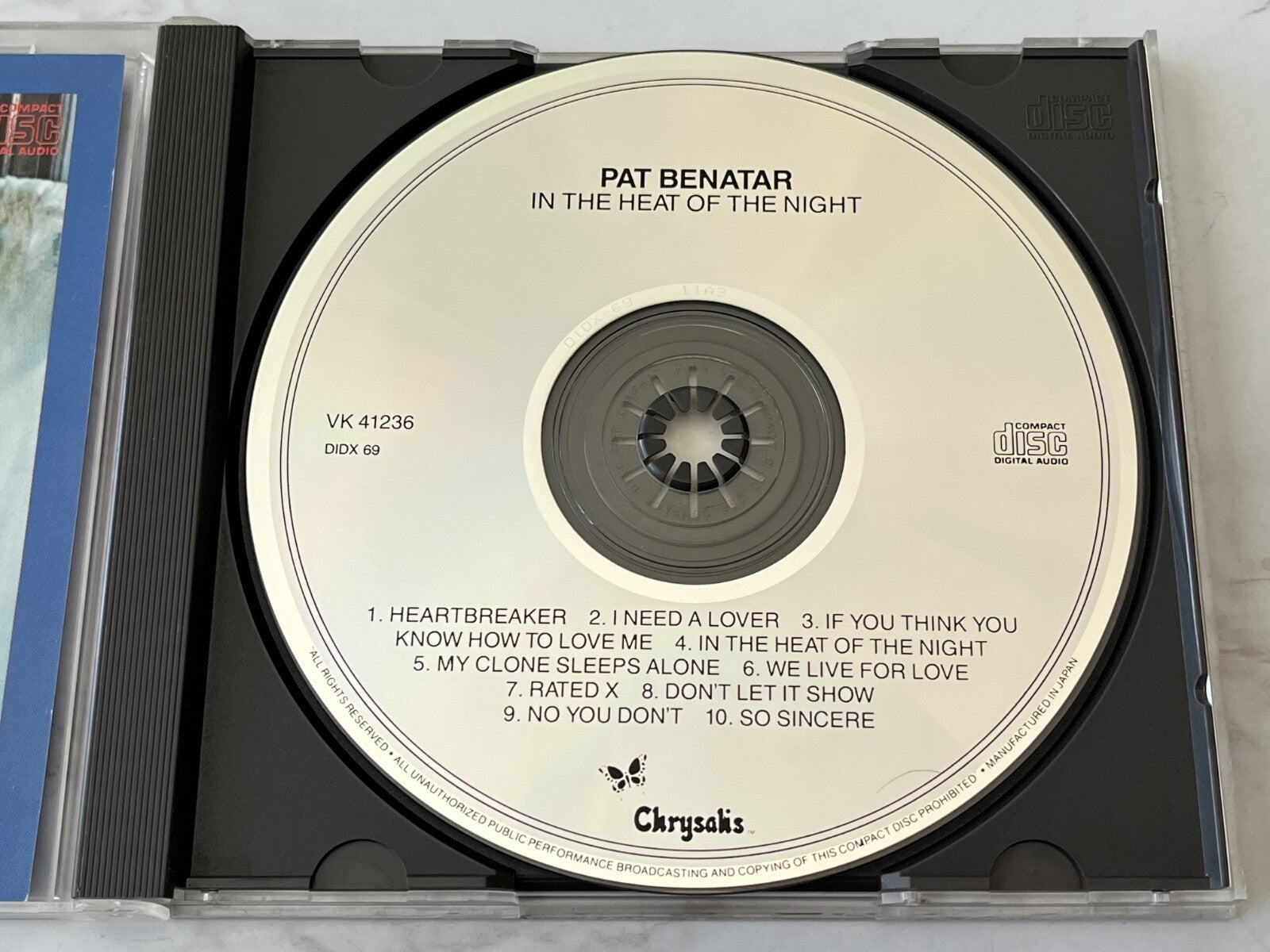 Pat Benatar – In The Heat Of The Night (1984)