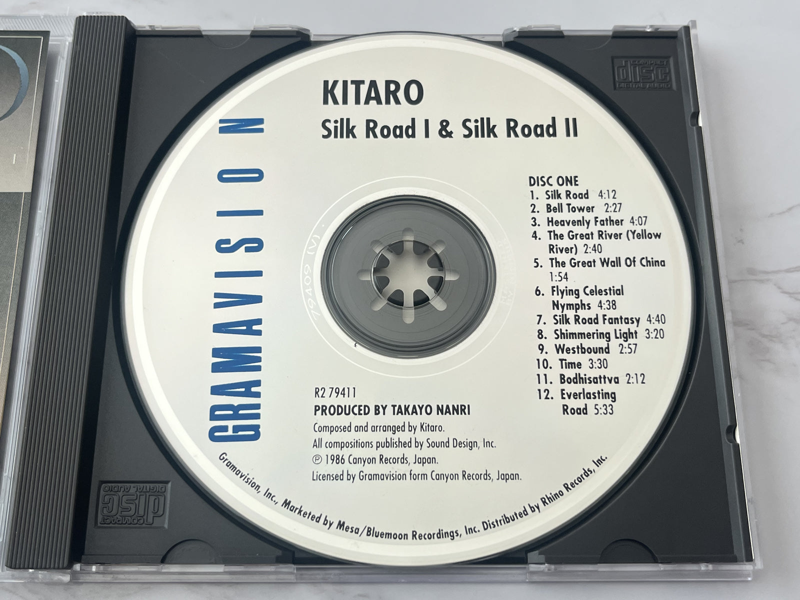 Kitaro – Silk Road I & II (1986) [GERMAN PRESS]