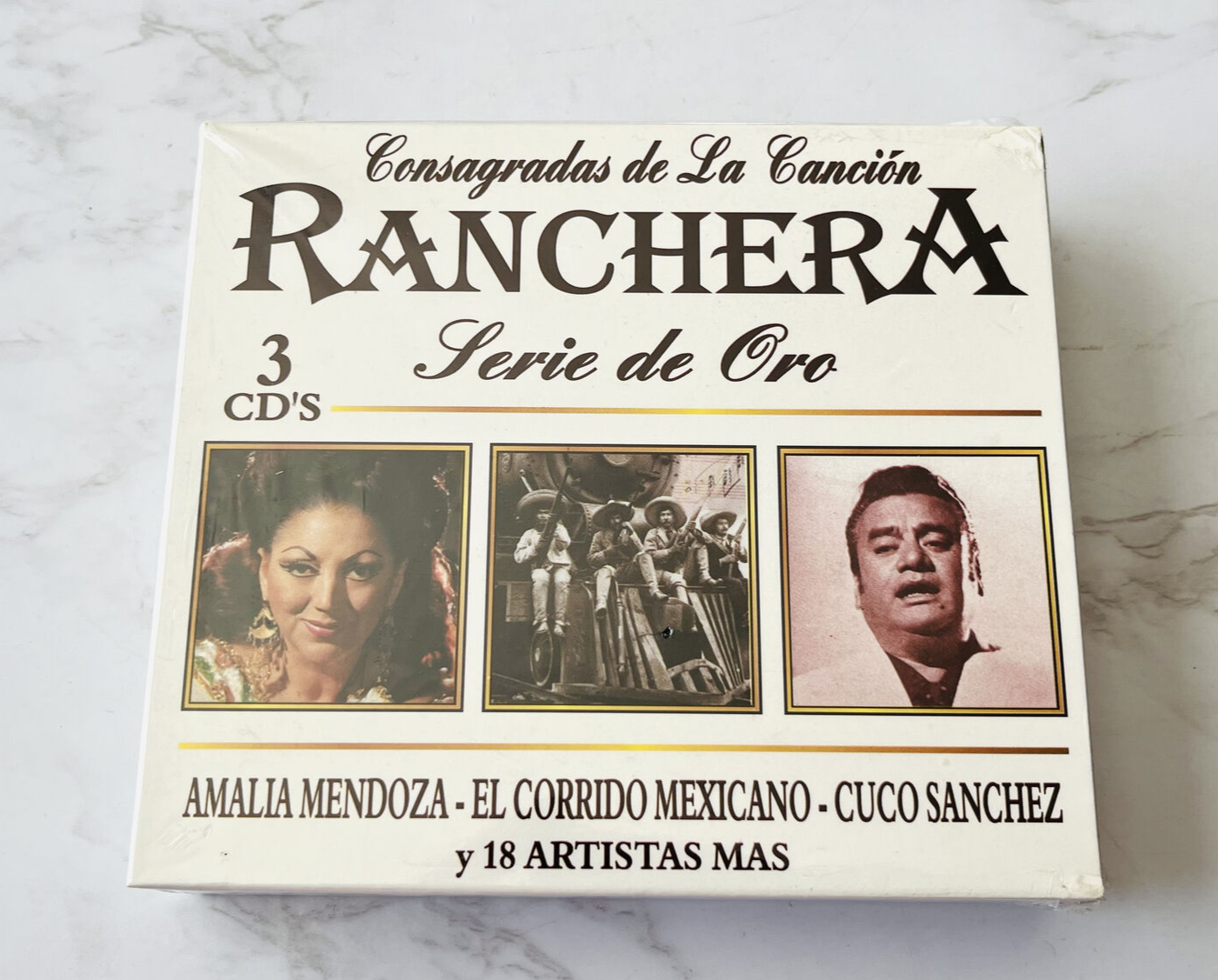 Amalia Mendoza, Cuco Sanchez, El Corrido Mexicano, Various – Ranchera Serie De Oro 3 (Box Set) (2004)