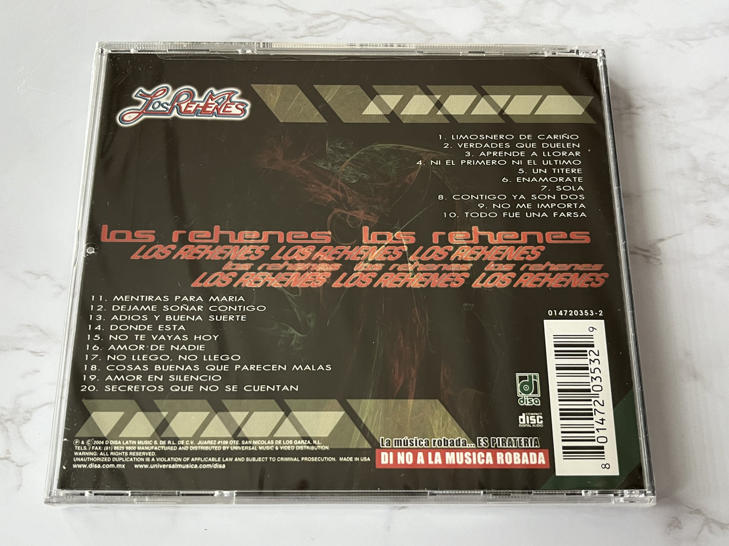 Los Rehenes – 20 Memorias (2004)