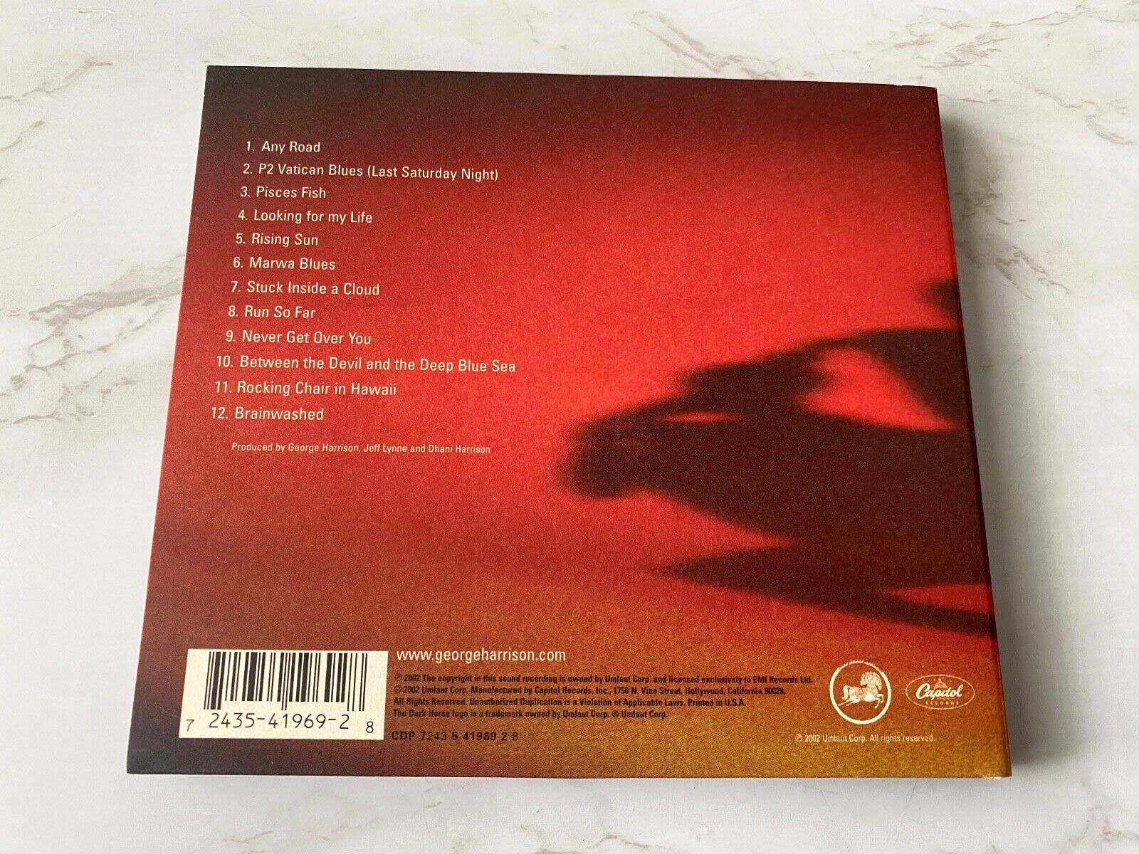 George Harrison – Brainwashed (CD/DVD) (2002)