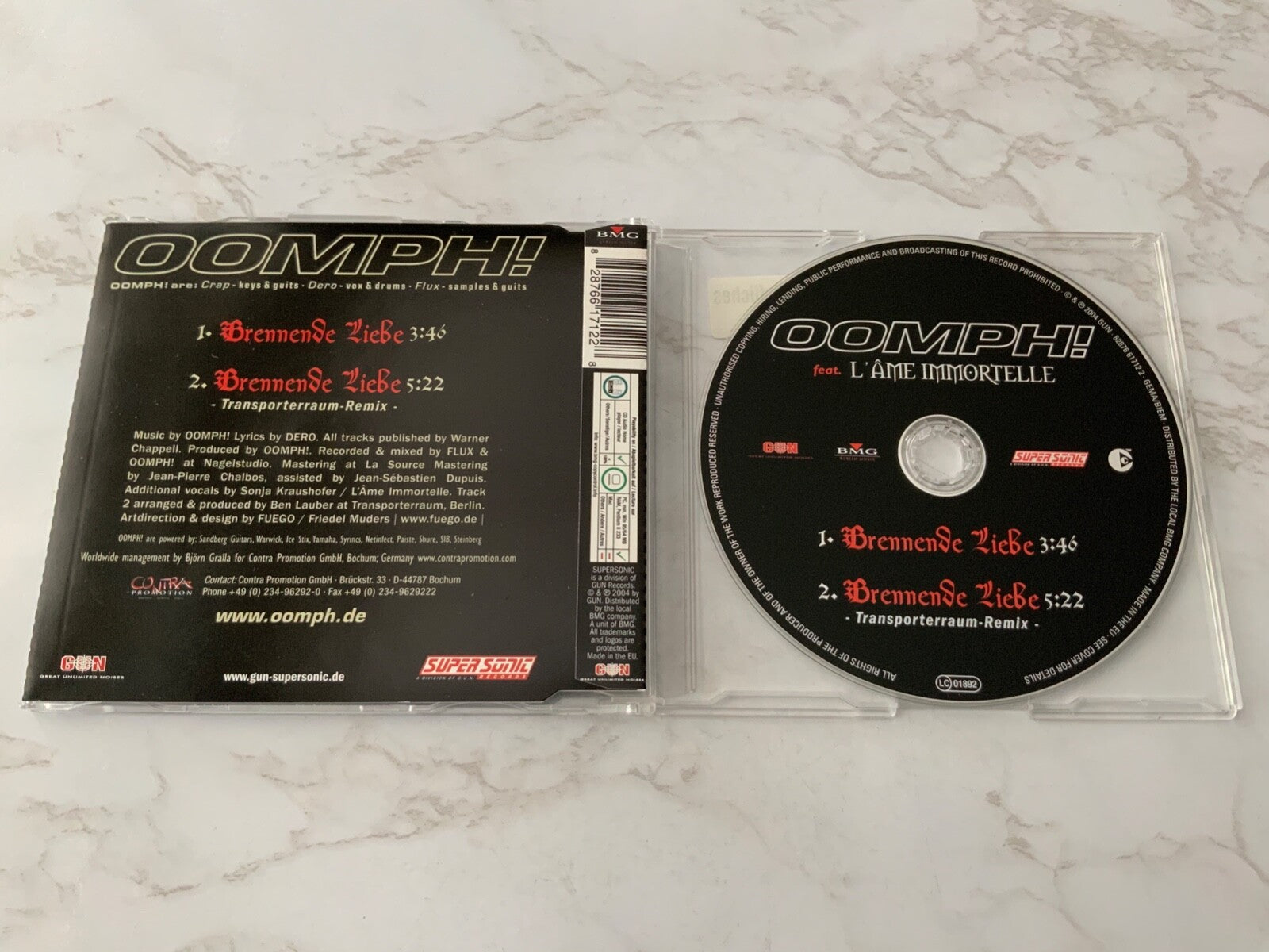 OOMPH! – Brennende Liebe (2004) [GERMAN PRESS]
