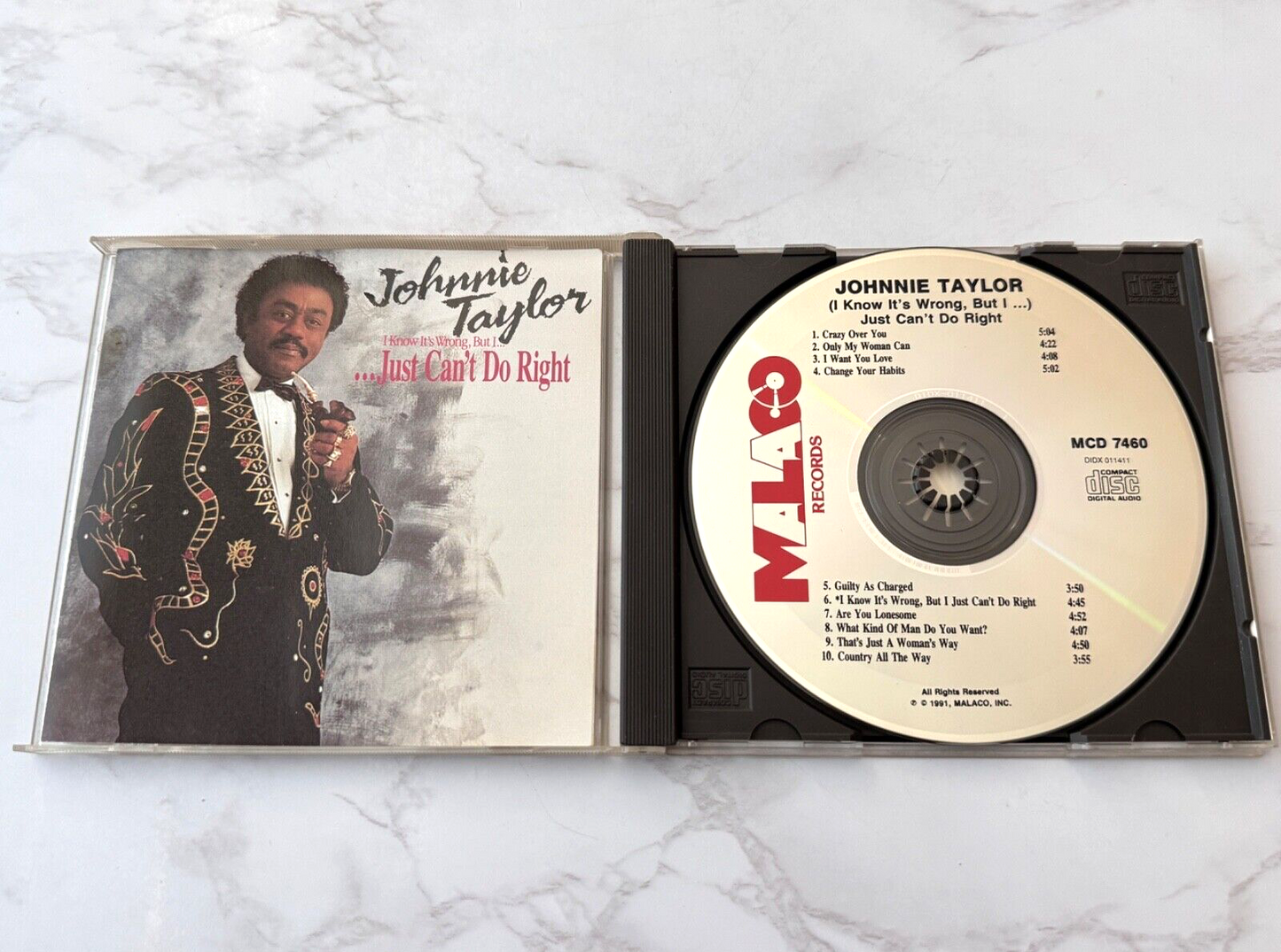 Taylor, Johnnie – Taylor Just Can't Do Right (1991)