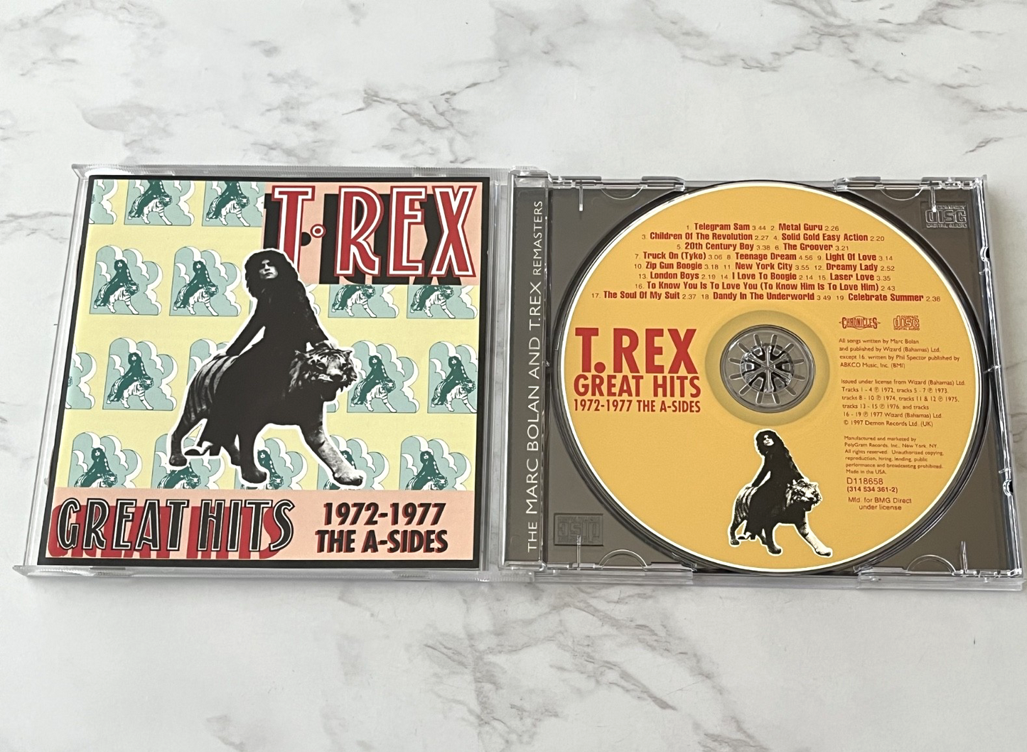 T. Rex – Great Hits 1972-1977 The A-Sides (1997)