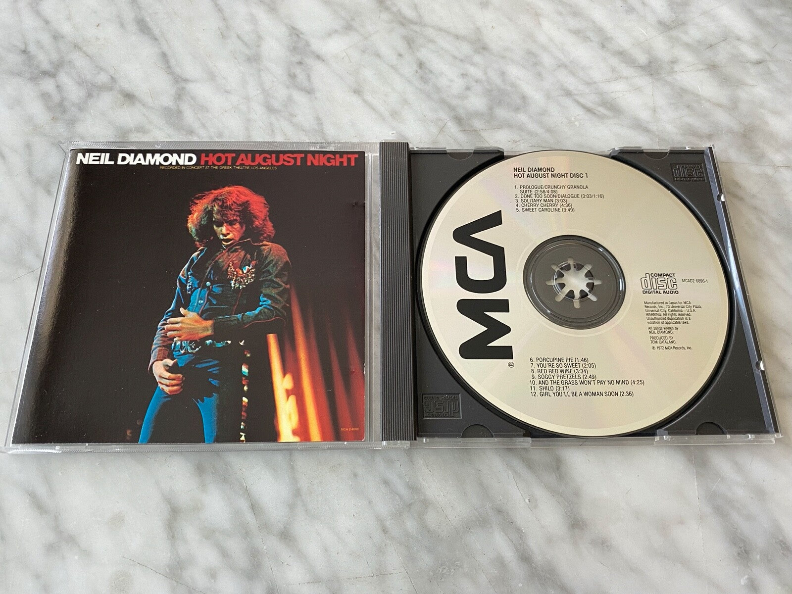 Neil Diamond – Hot August Night [JAPAN PRESS]