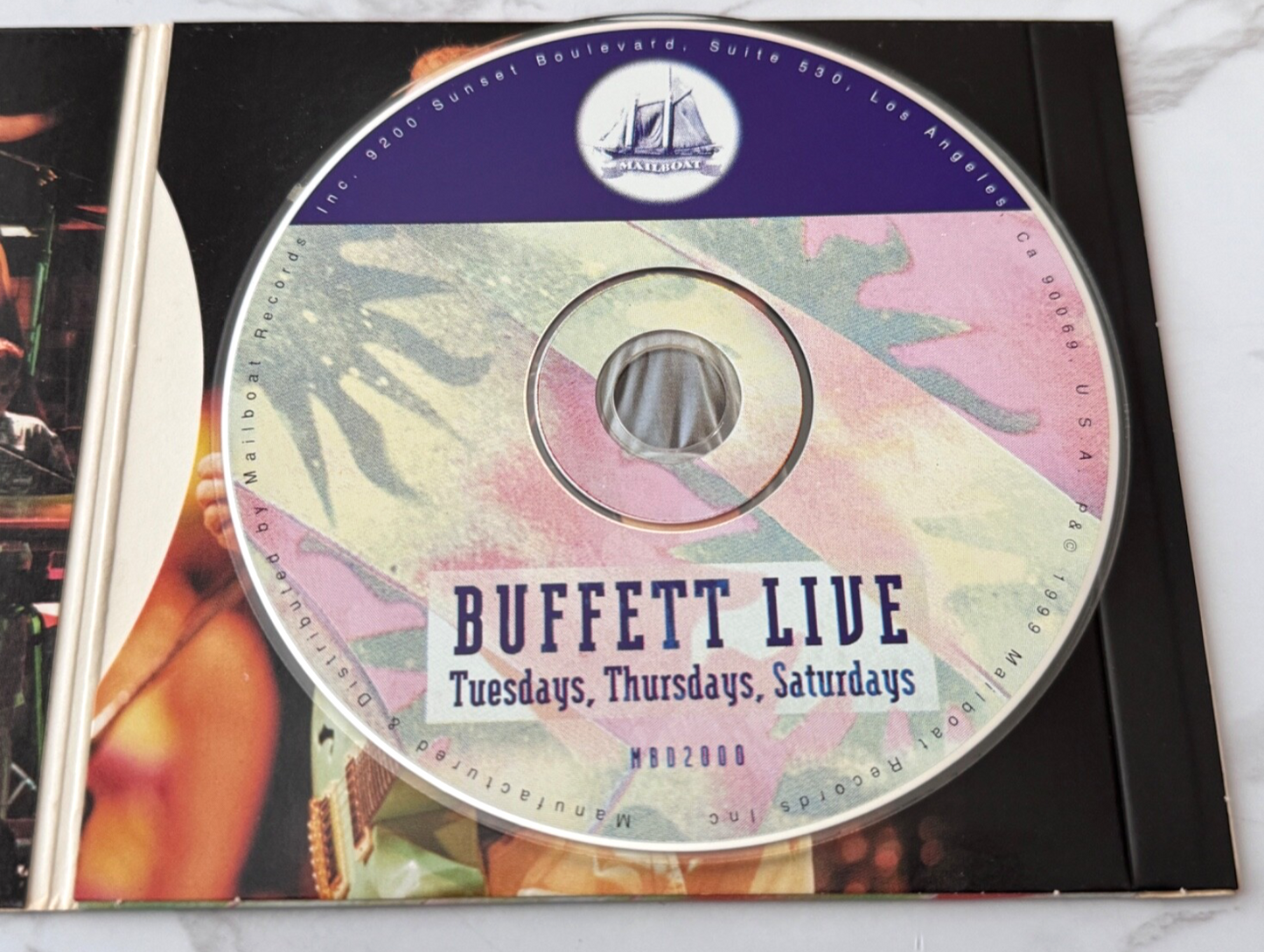 Jimmy Buffett – Live Tuesdays, Thursdays, Saturdays (Digipak) (1999)