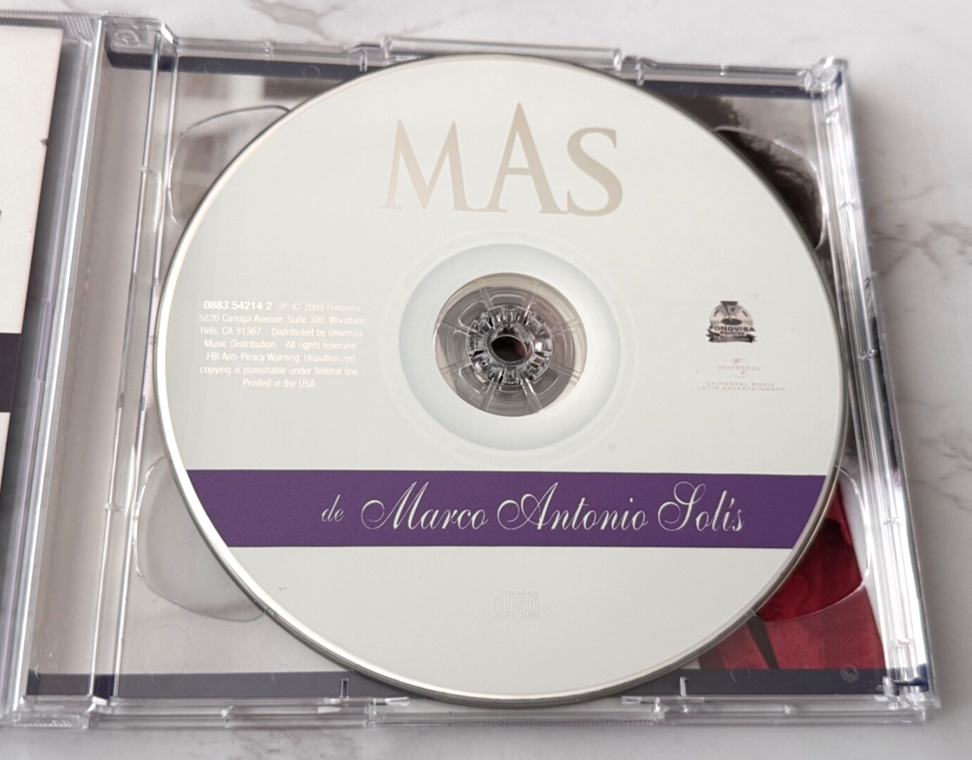 Marco Antonio Solis – Mas (CD/DVD) (2009)