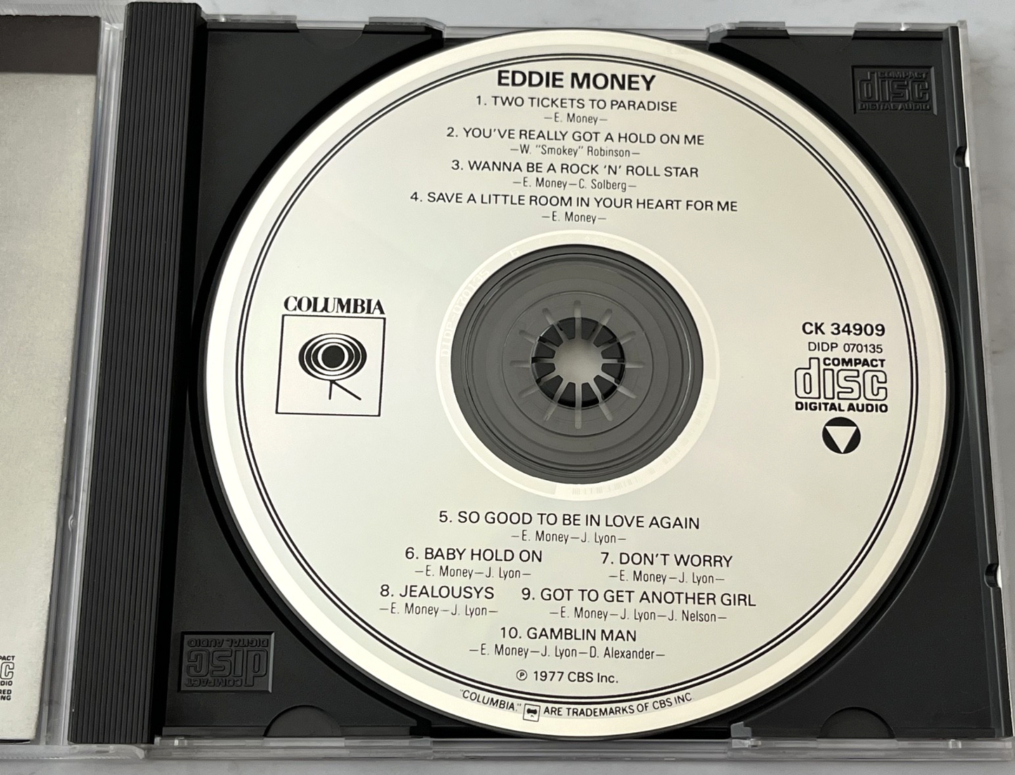 Eddie Money – Eddie Money (1986)