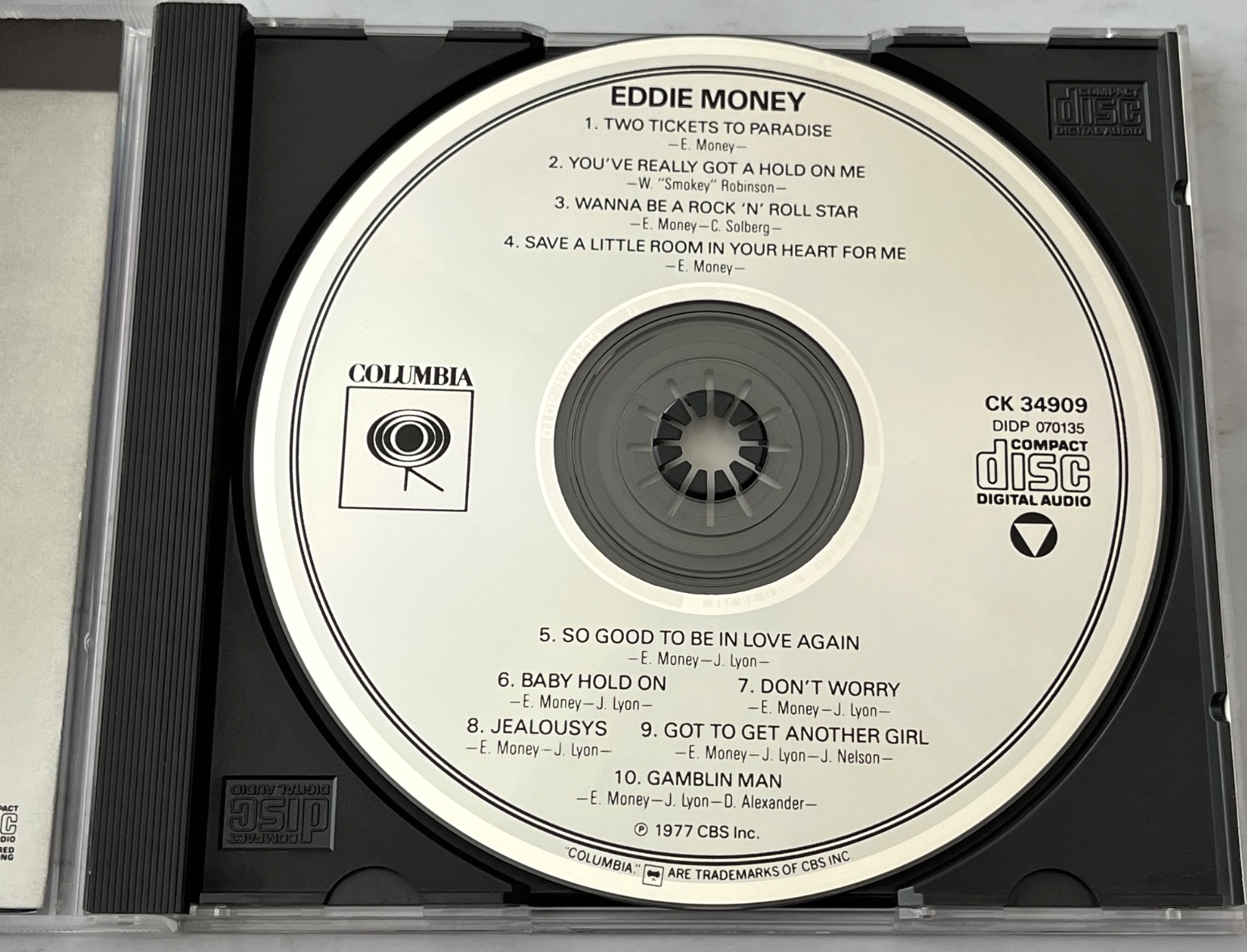 Eddie Money – Eddie Money (1986)