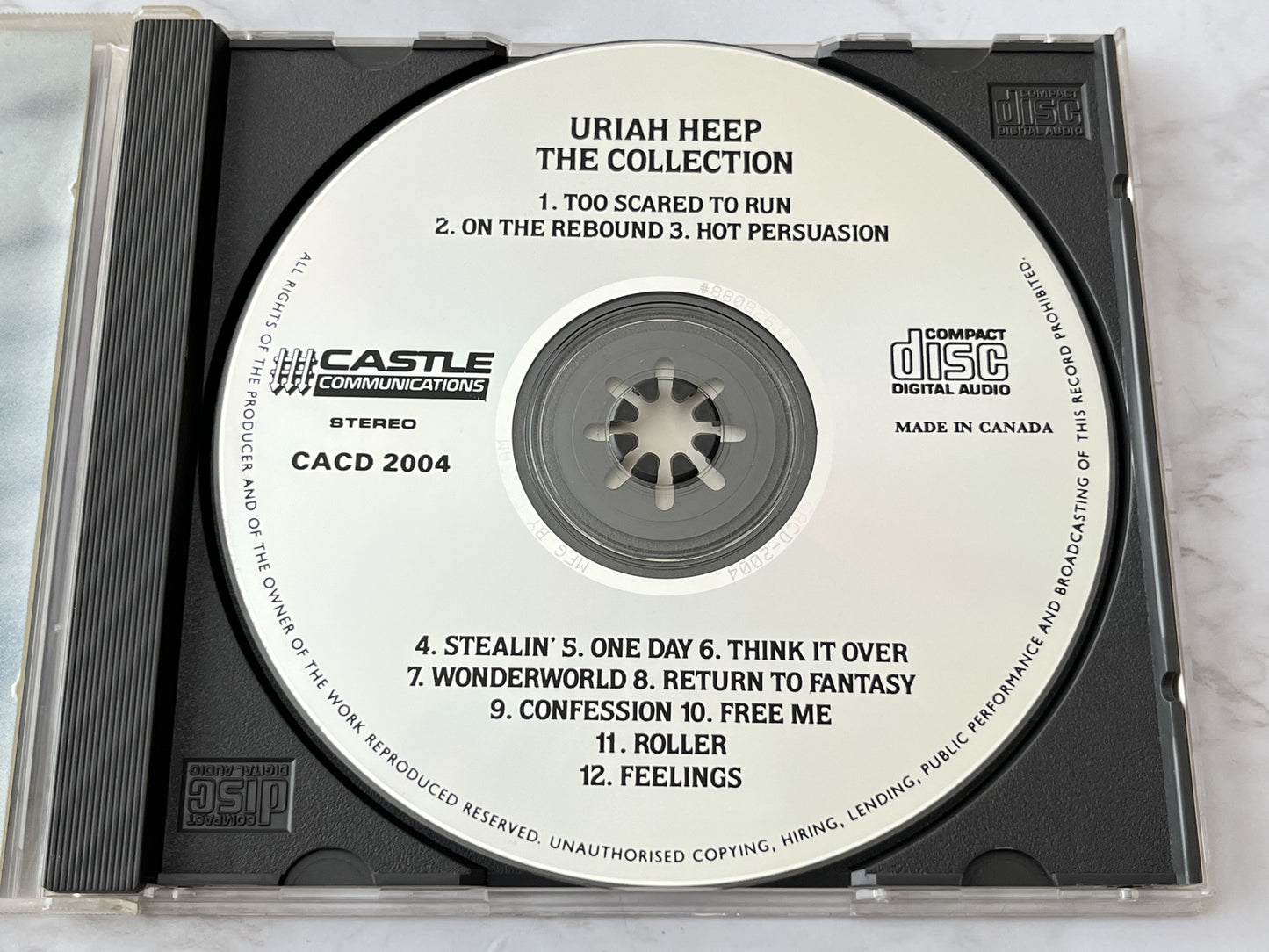 Uriah Heep – The Collection (1988) [CANADA PRESS]