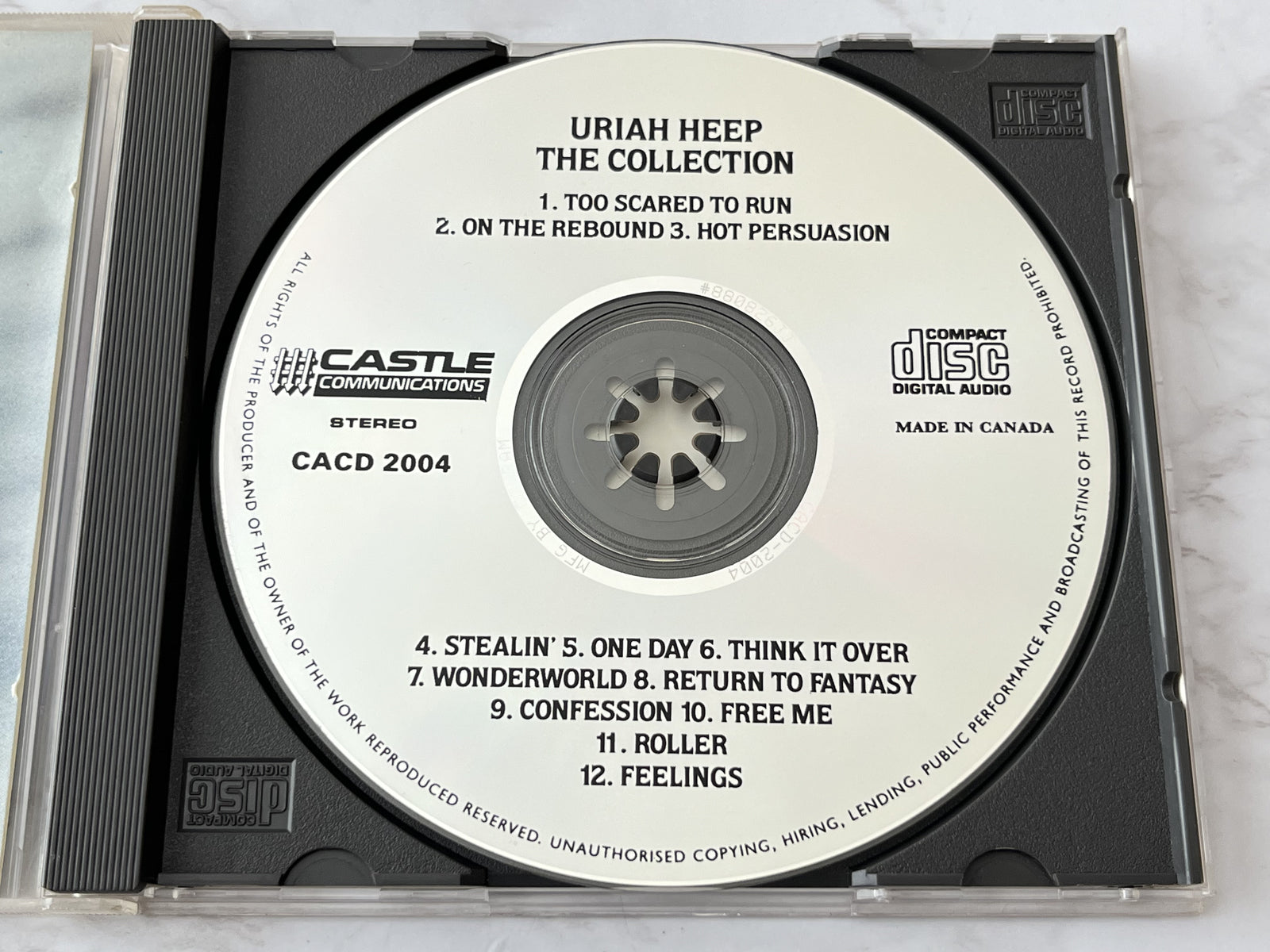 Uriah Heep – The Collection (1988) [CANADA PRESS]