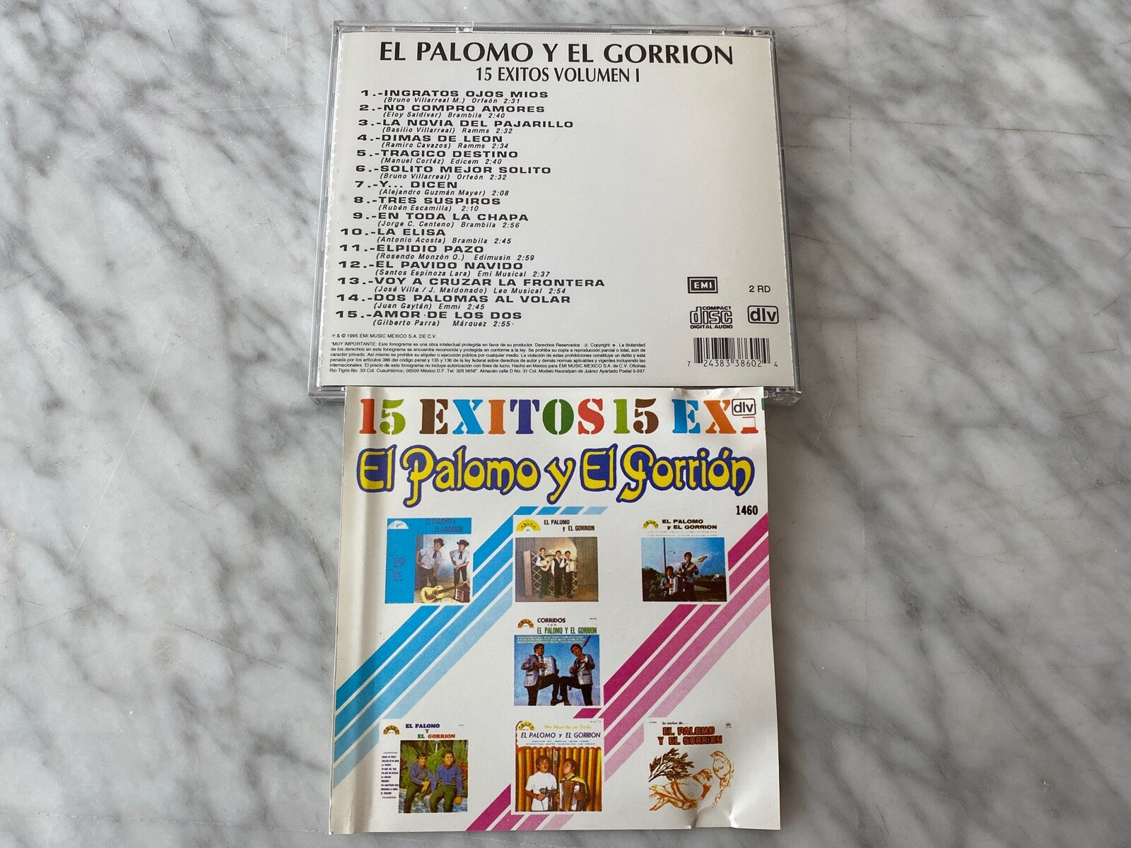 El Palomo Y El Gorrión – 15 Exitos Vol. I (1995)