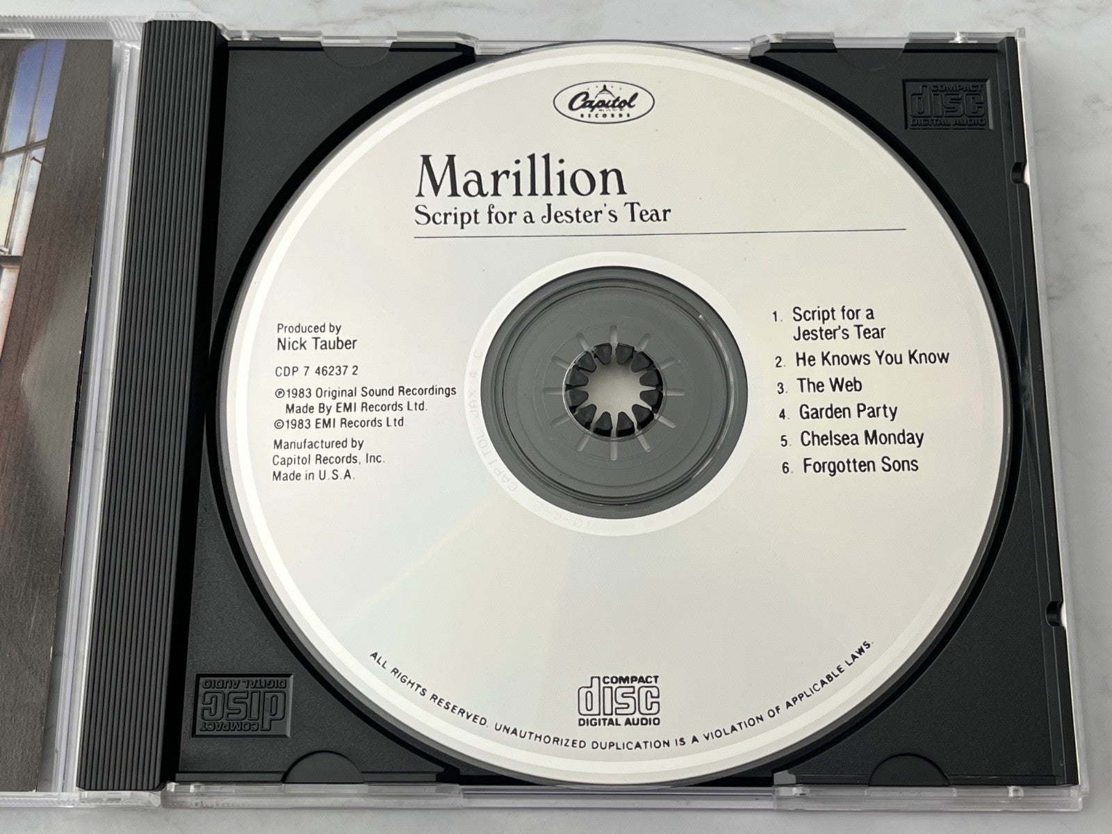 Marillion – Script For A Jester Tear
