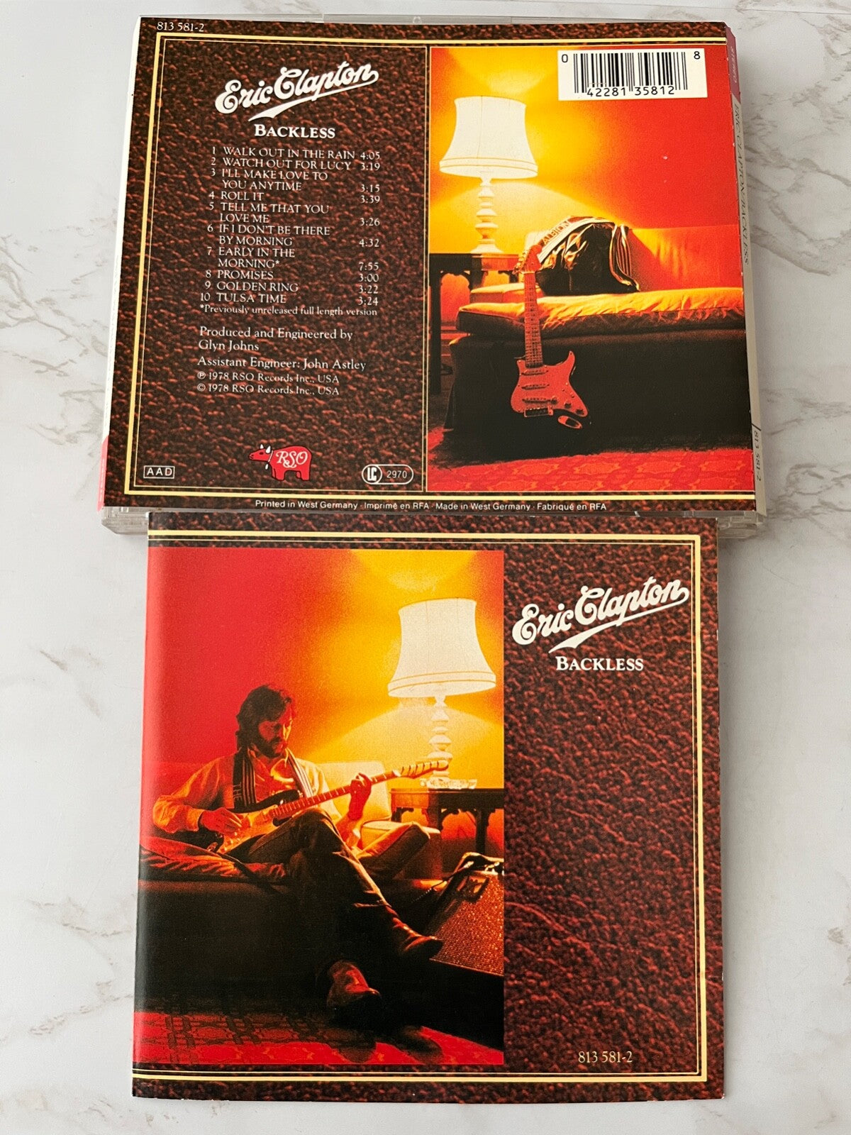 Eric Clapton – Backless (1987) [GERMAN PRESS]