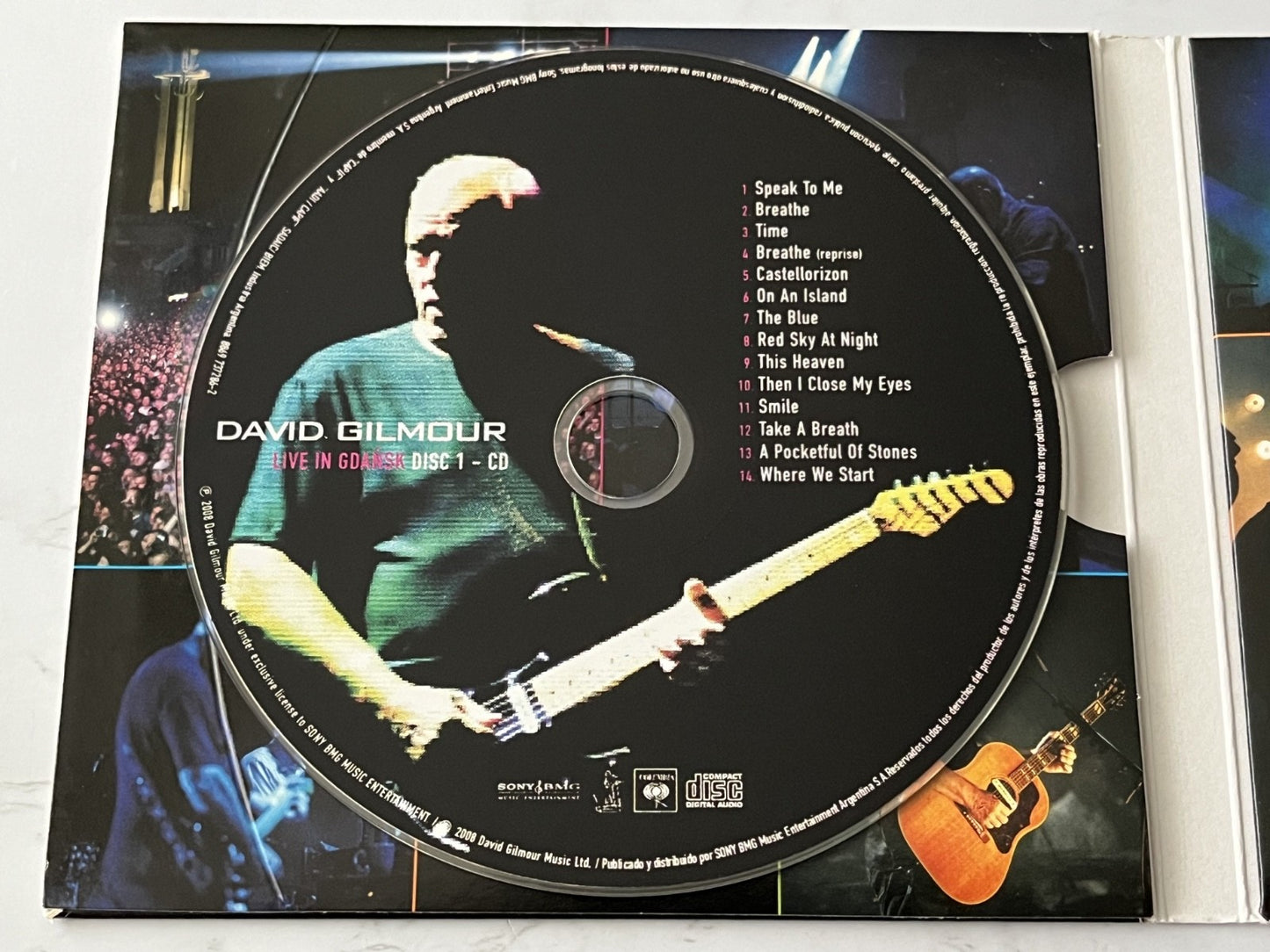 David Gilmour – Live In Gdansk 2 (Digipak, CD/DVD) (2008)