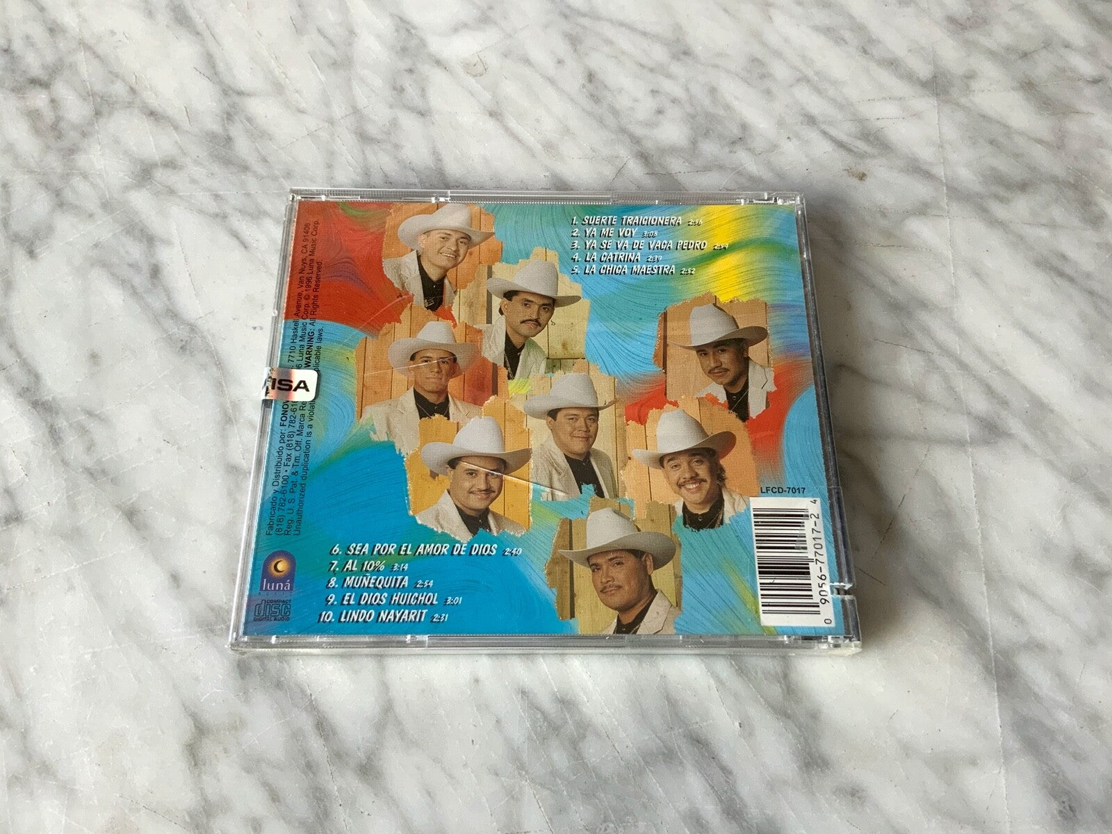 Banda Arkangel R-15 – Banda Arkangel R-15 Suerte Traicionera (1996)