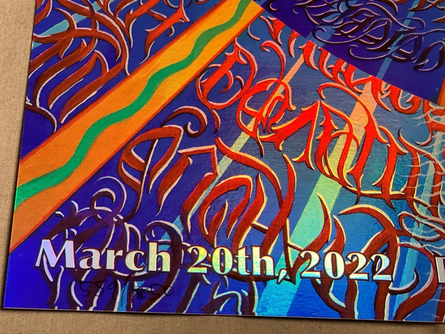 TOOL Concert Poster🔥ALEX GREY🔥LIMITED EDITION 559/850 CLEVELAND OHIO