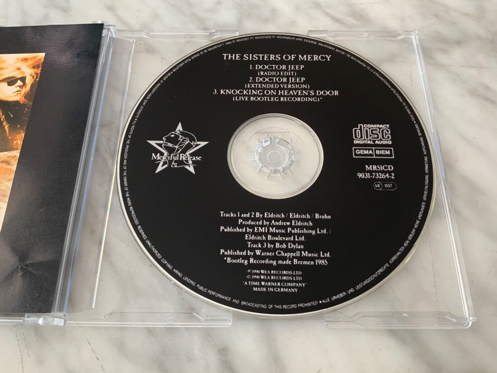 The Sisters of Mercy – Doctor Jeep (1990) [GERMAN PRESS]