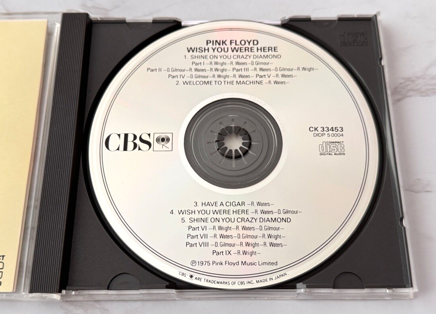 Pink Floyd – Wish You Were Here (1983) [JAPAN PRESS]