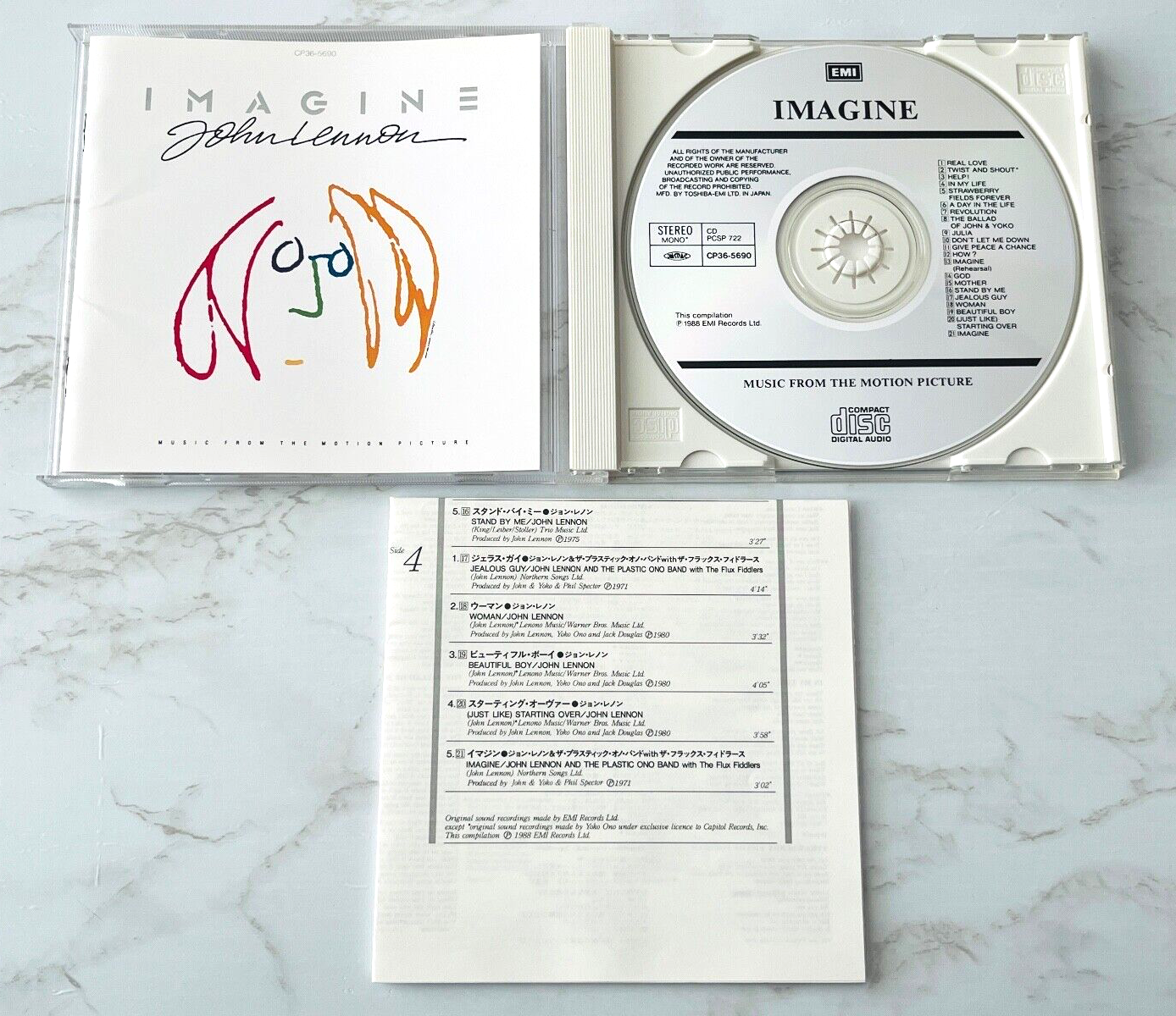 John Lennon – Imagine (1988) [JAPAN PRESS]