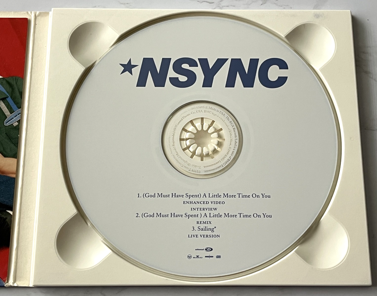 NSYNC – A Little More Time On You (Maxi Single, Digipak) (1999)