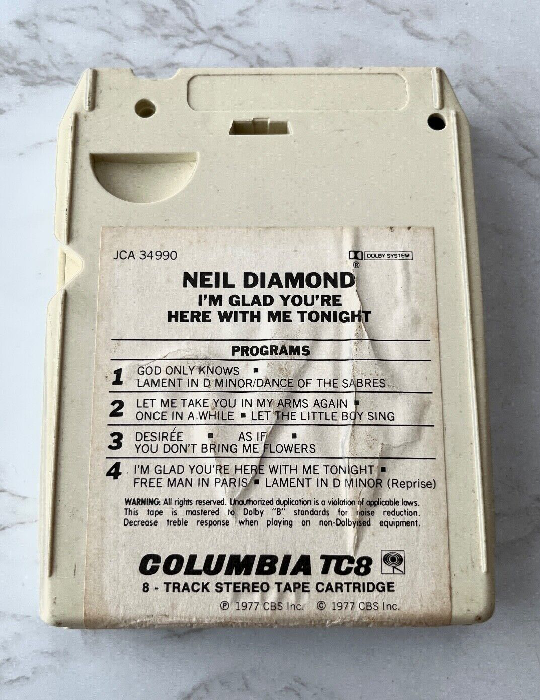 Neil Diamond – I'm Glad You're Here With Me Tonight (1977)