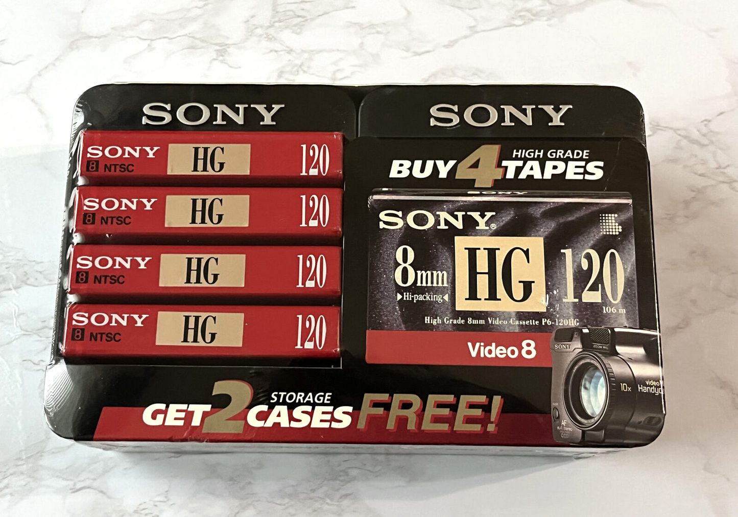 SONY 8mm HG 120 High Grade Video