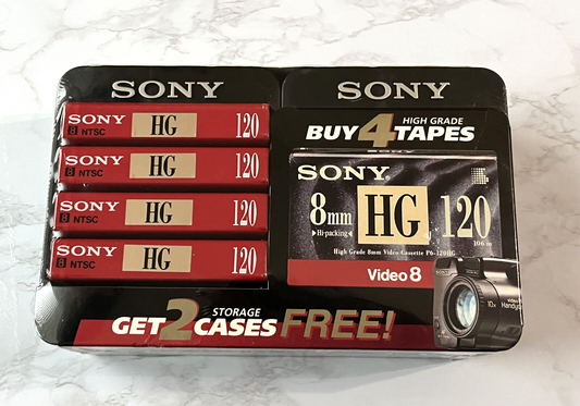 SONY 8mm HG 120 High Grade Video