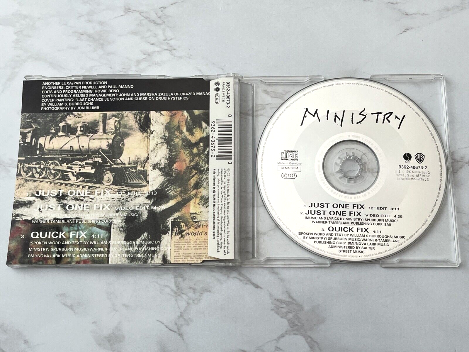 Ministry – Just One Fix (1992) [GERMAN PRESS]