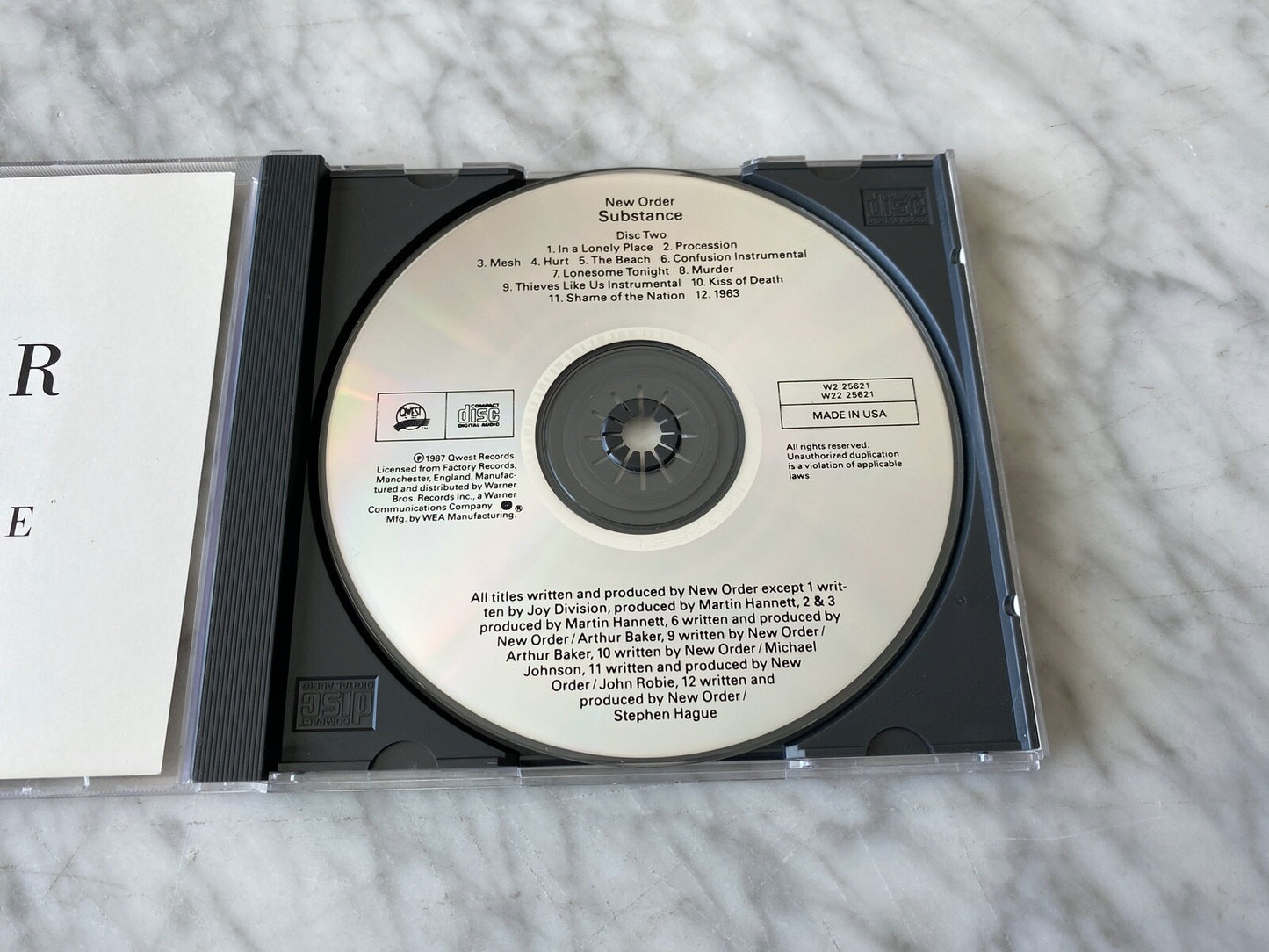 New Order – Substance