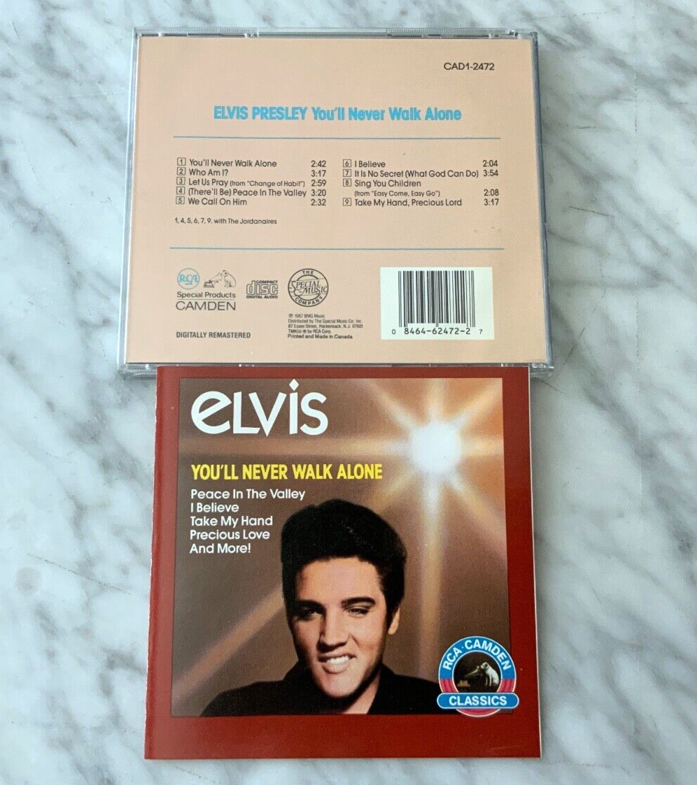 Elvis Presley – You'll Never Walk Alone (1987) [CANADA PRESS]